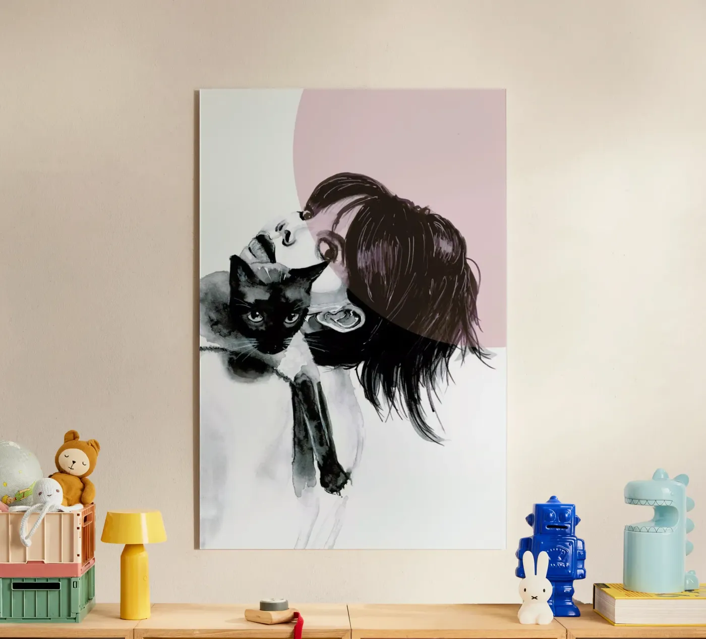 Cat Lady plexiglass da Mathilde Olsen