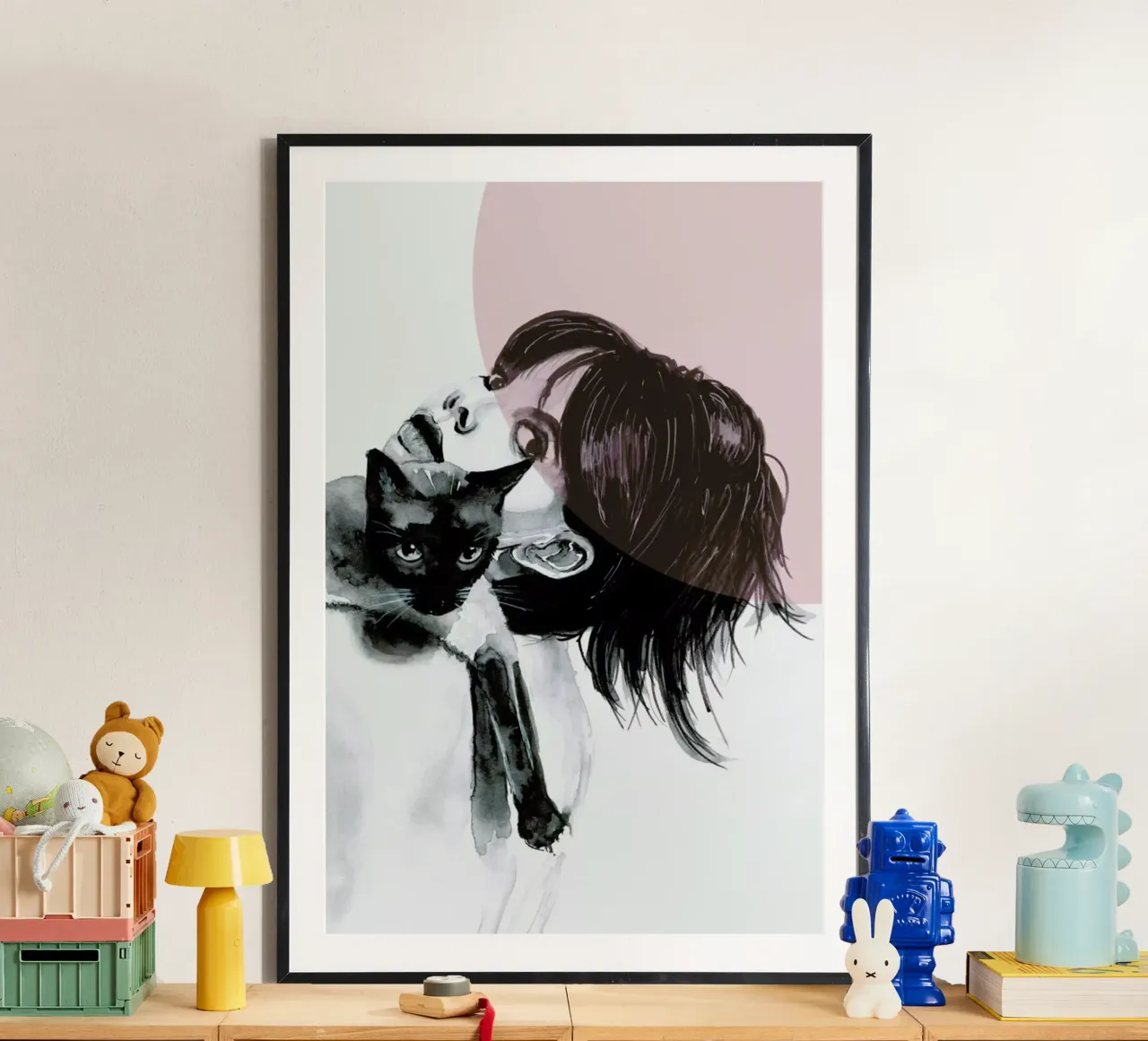 Cat Lady poster da Mathilde Olsen