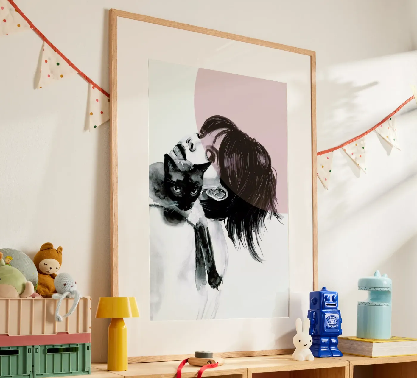 Cat Lady poster da Mathilde Olsen