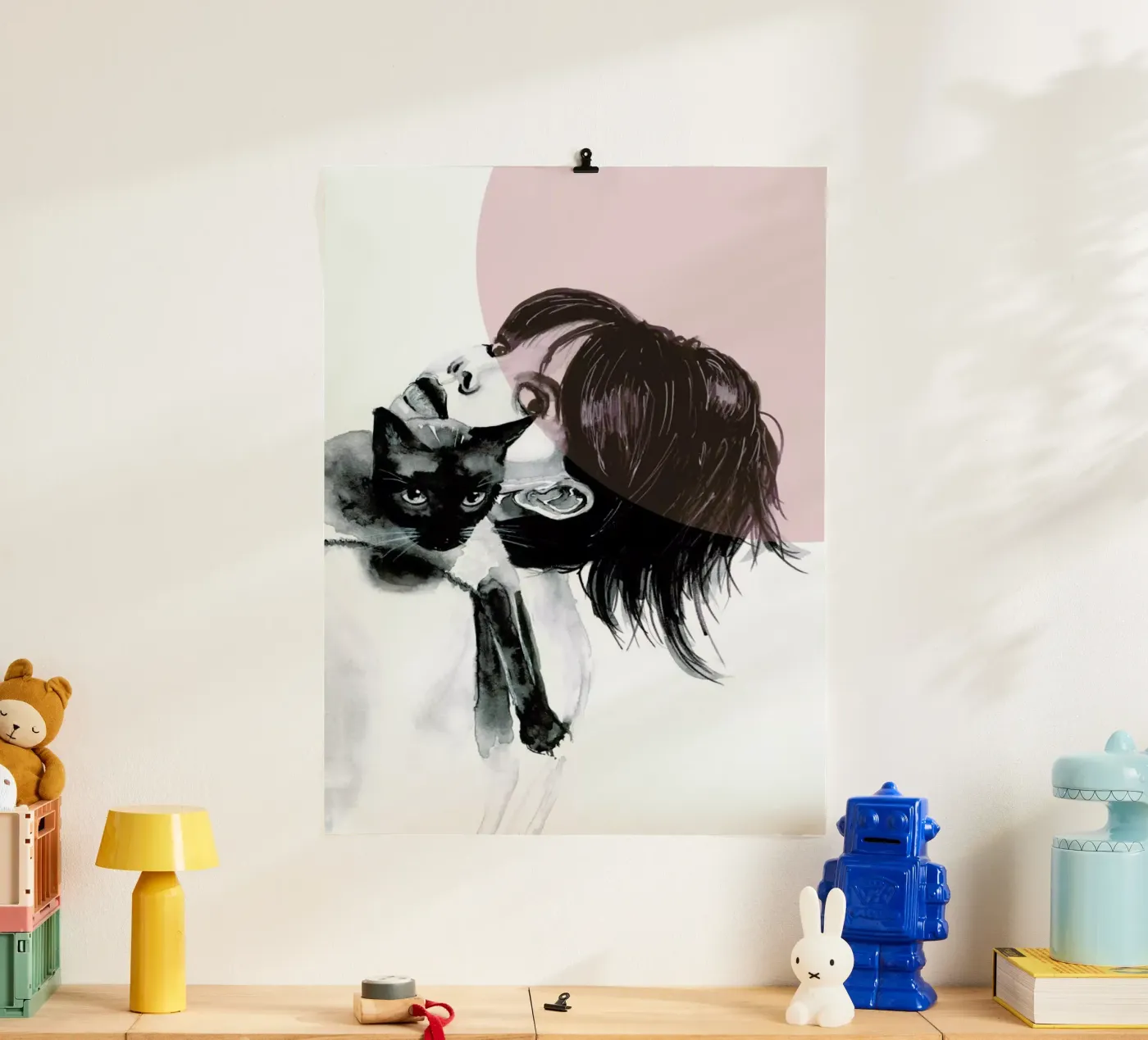 Cat Lady poster da Mathilde Olsen