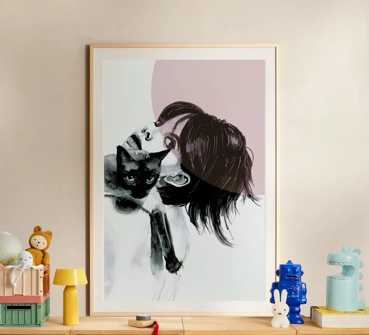 Cat Lady poster da Mathilde Olsen