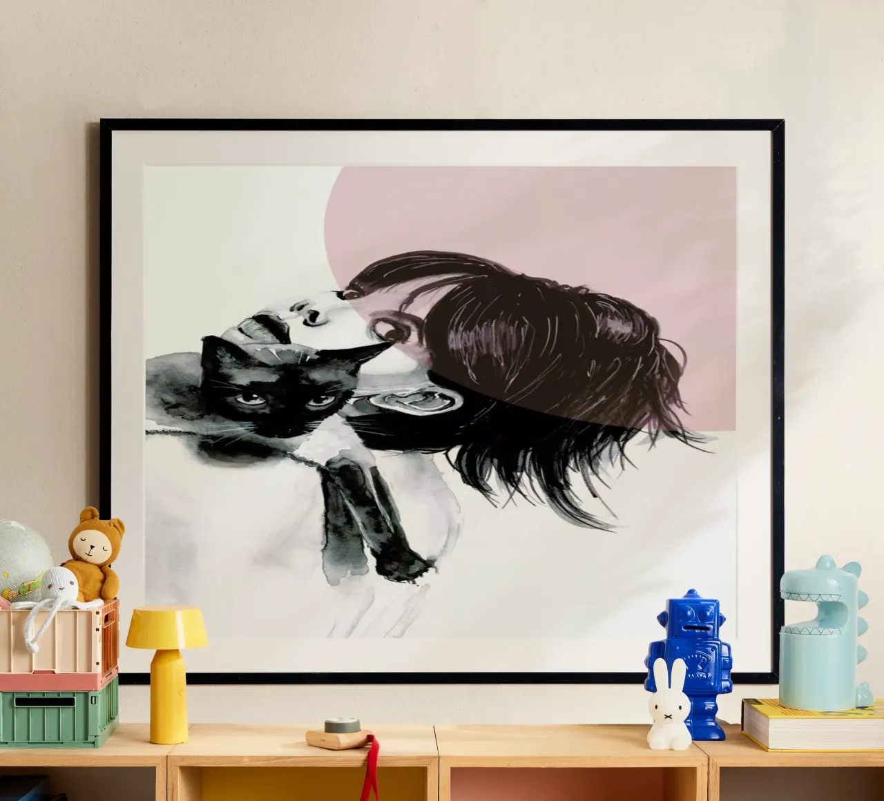 Cat Lady poster da Mathilde Olsen