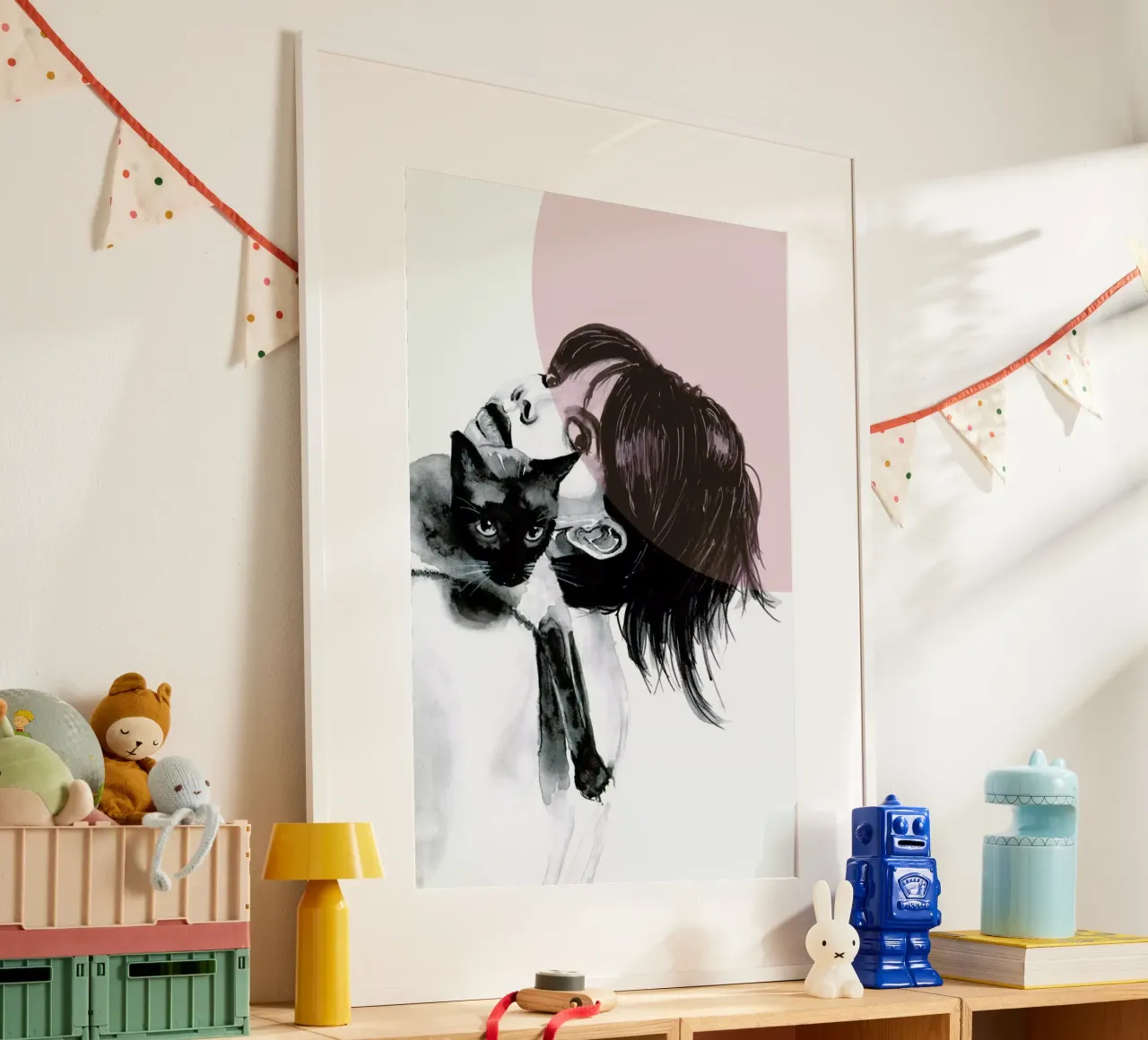 Cat Lady poster da Mathilde Olsen