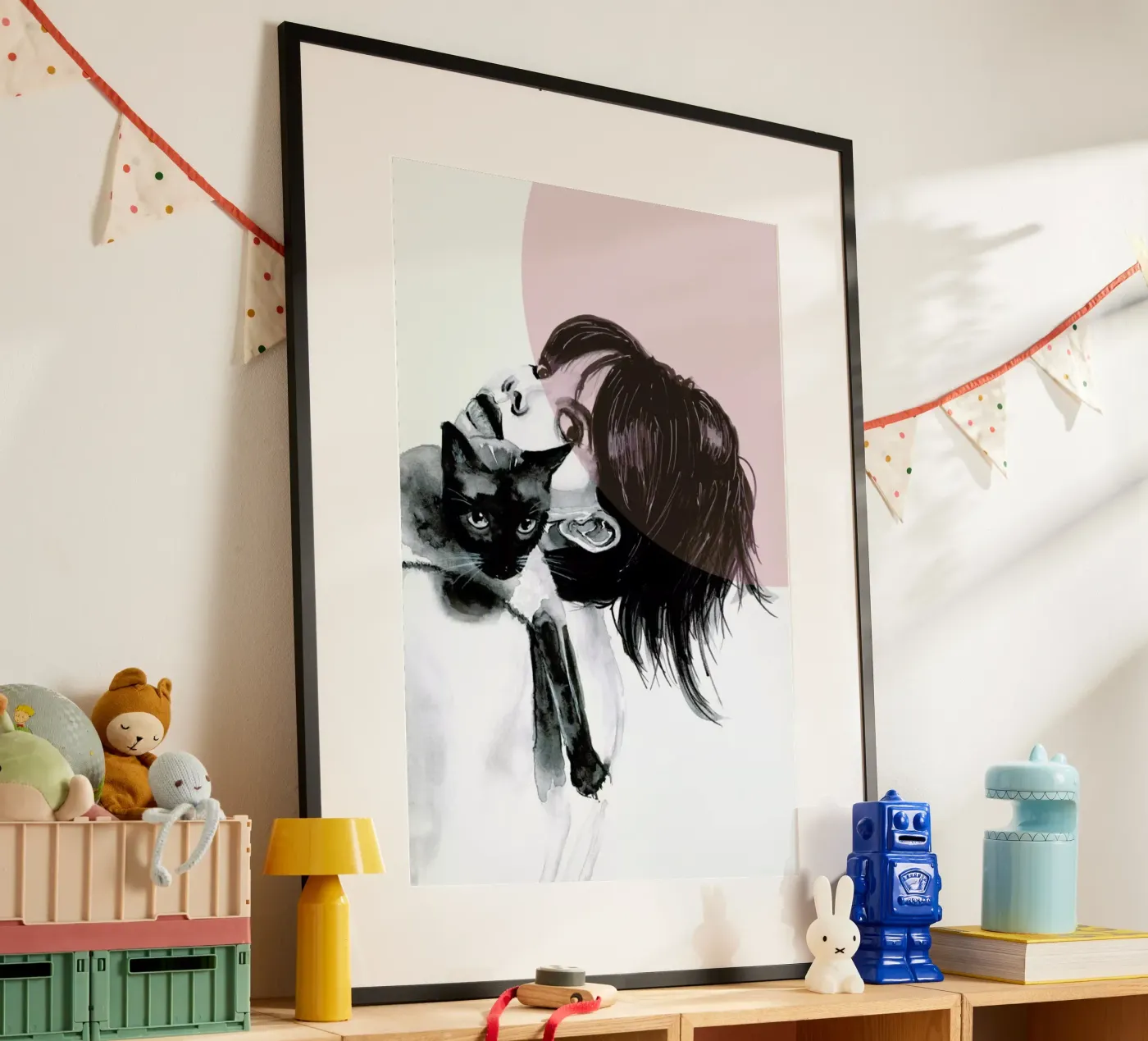 Cat Lady poster da Mathilde Olsen