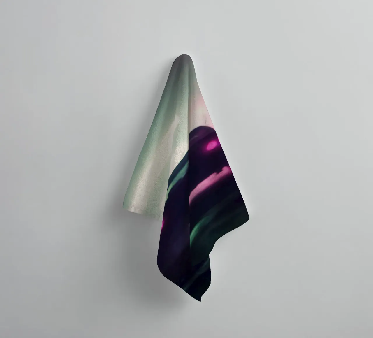 Urban transience and abstract light towel by Le Flou