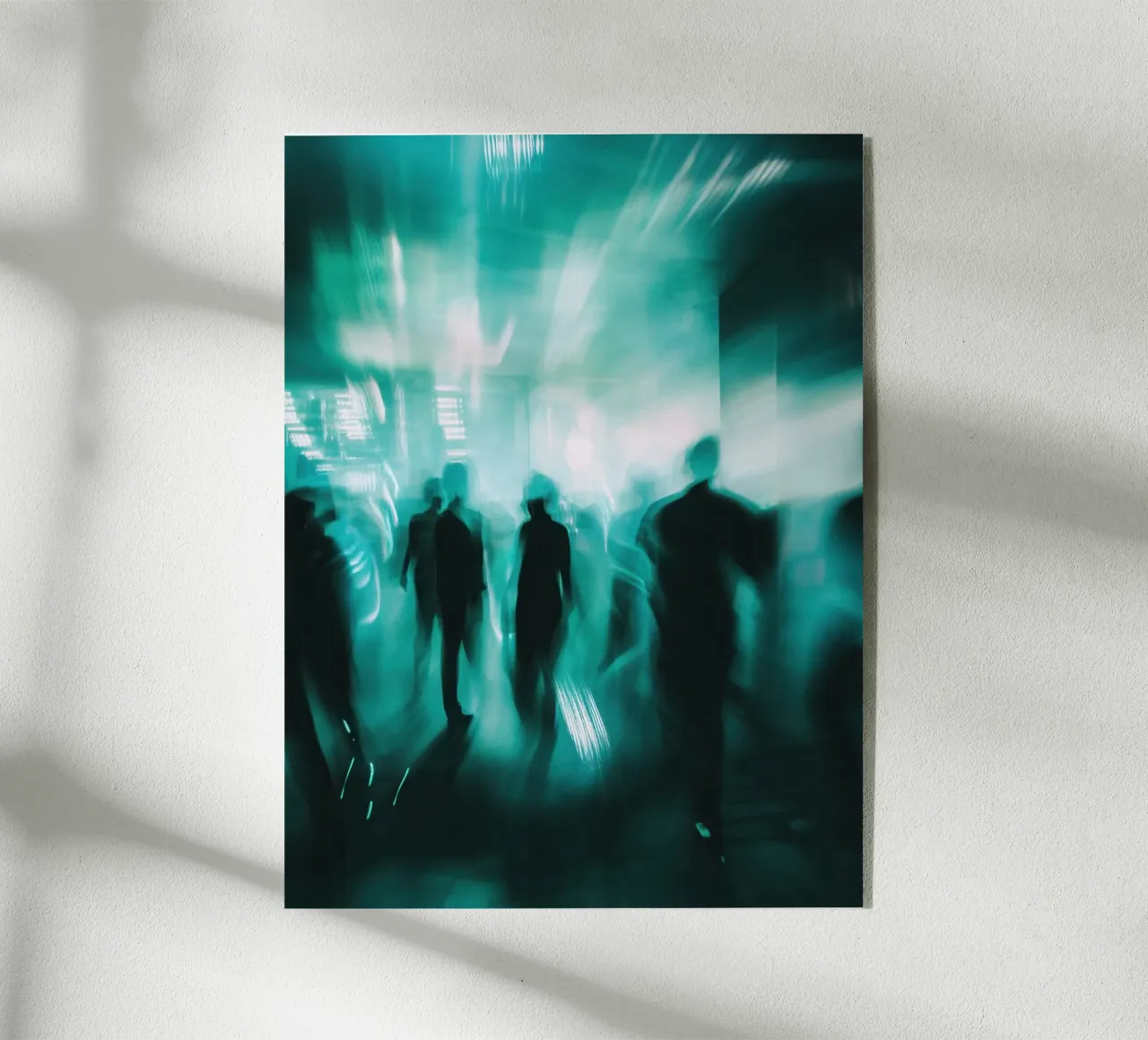 Ville Néon: Dance of Silhouettes in Light acrylic glass by Le Flou