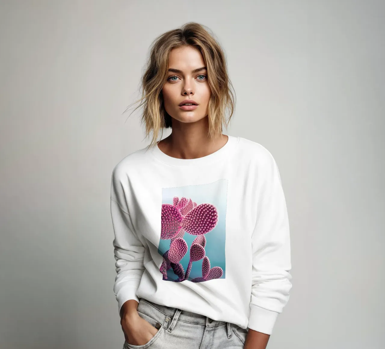 Cactus Sweatshirt von cafelab