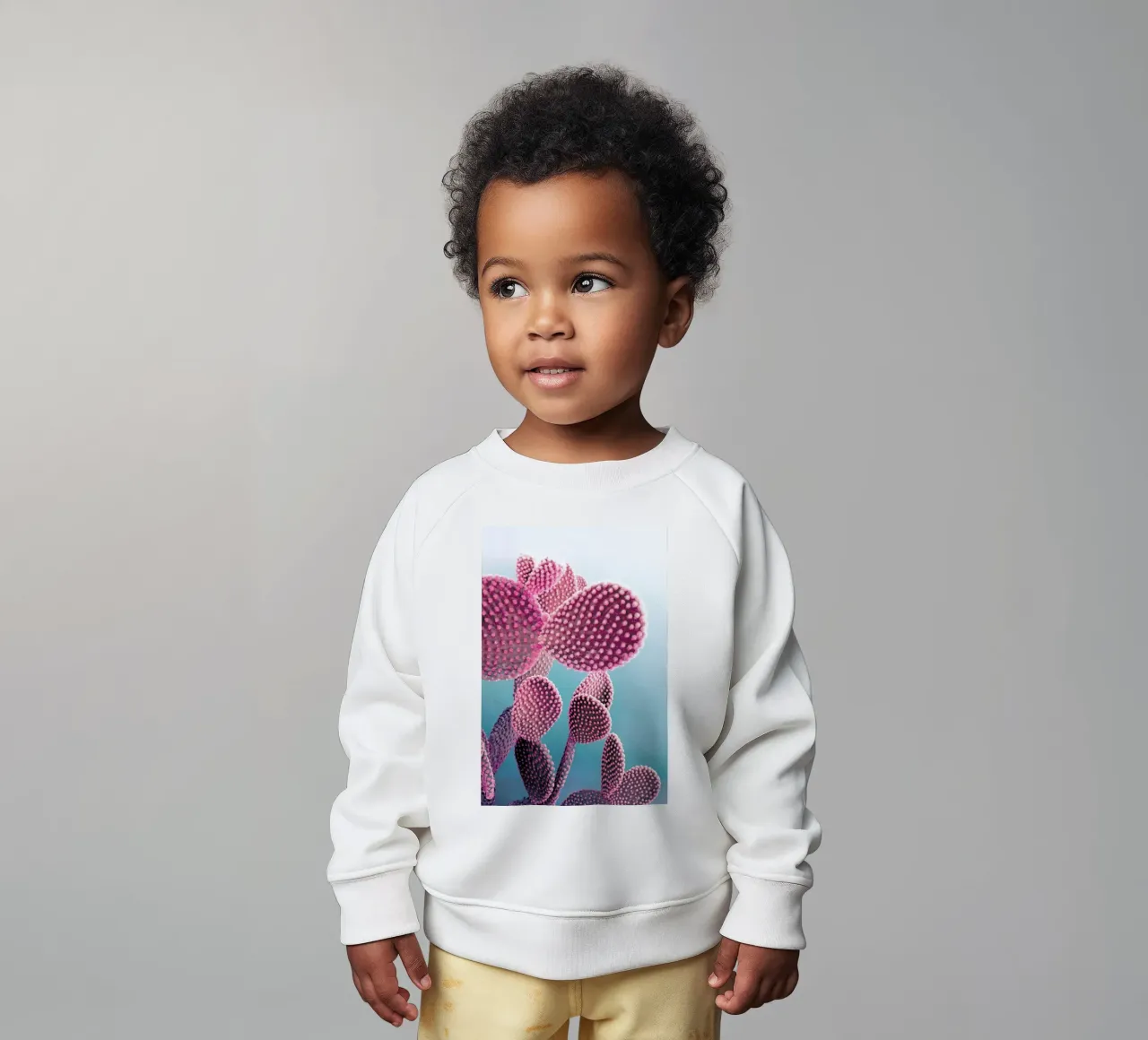 Cactus felpa neonato da cafelab