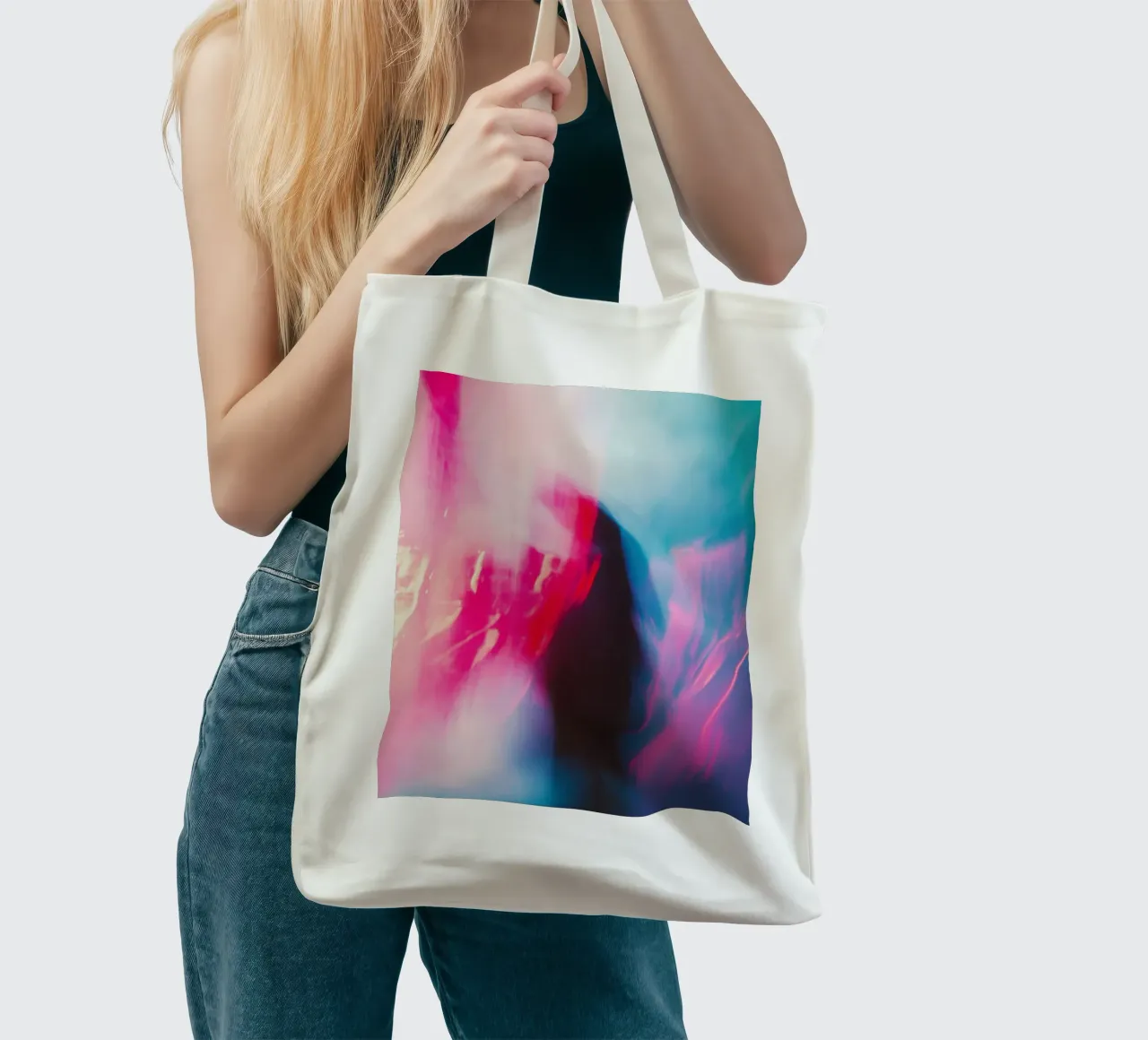 Rêve Coloré: una silhouette avvolta nella luce borsa in juta da Le Flou