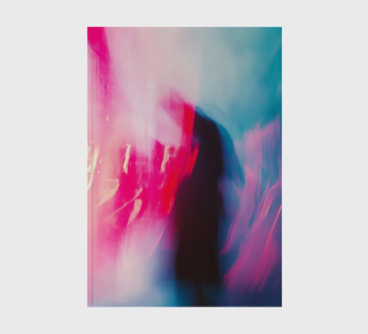Rêve Coloré: A Silhouette Wrapped in Light notebook by Le Flou