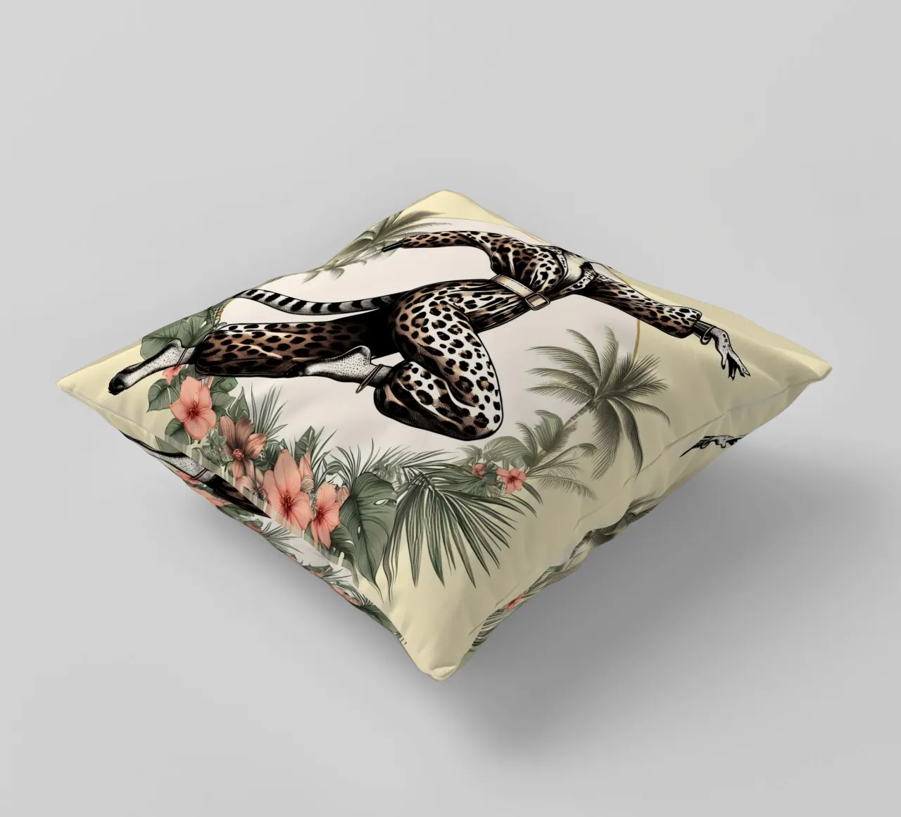 Ghepardo combattente di Kung Fu cuscino da ARTOMATIC