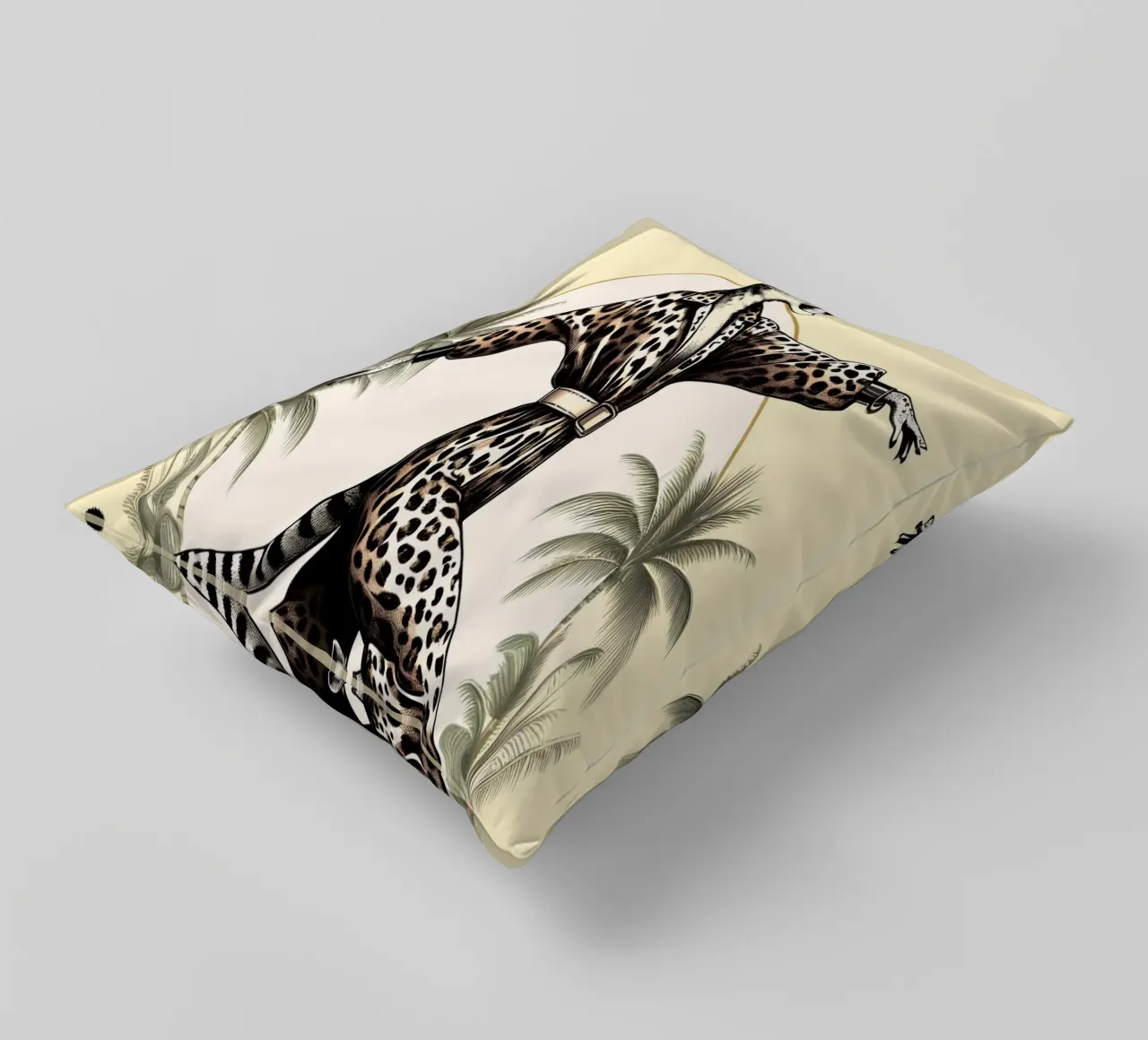 Ghepardo combattente di Kung Fu cuscino da ARTOMATIC