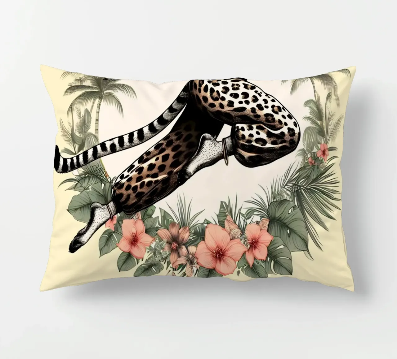 Ghepardo combattente di Kung Fu cuscino da ARTOMATIC