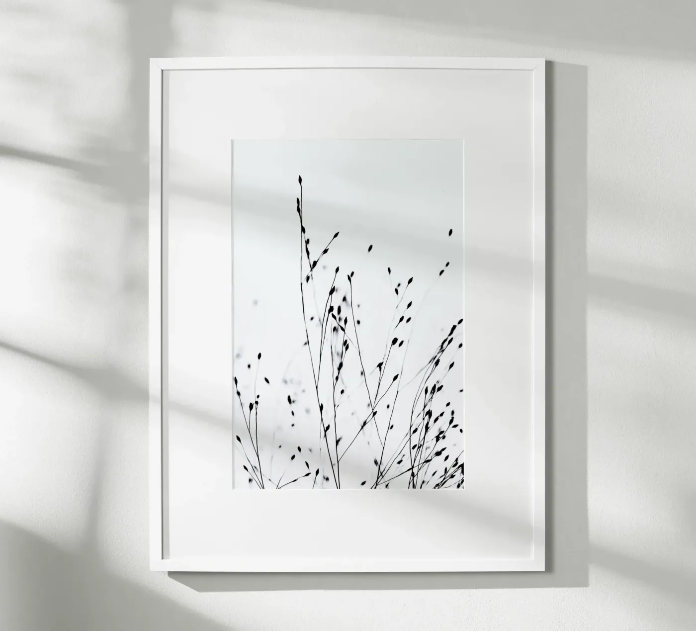 Black Grass Poster von Monika Strigel