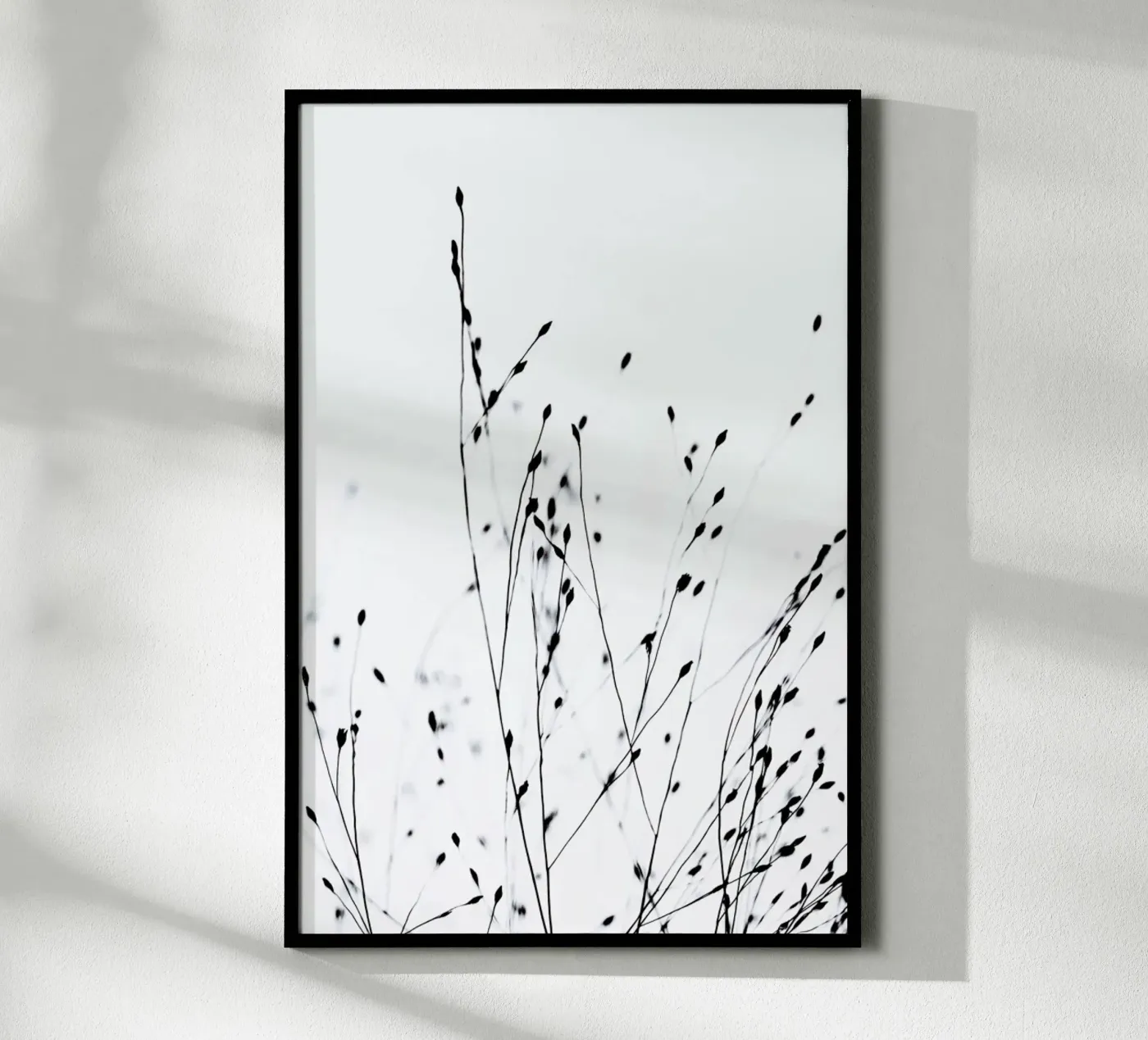 Black Grass Poster von Monika Strigel