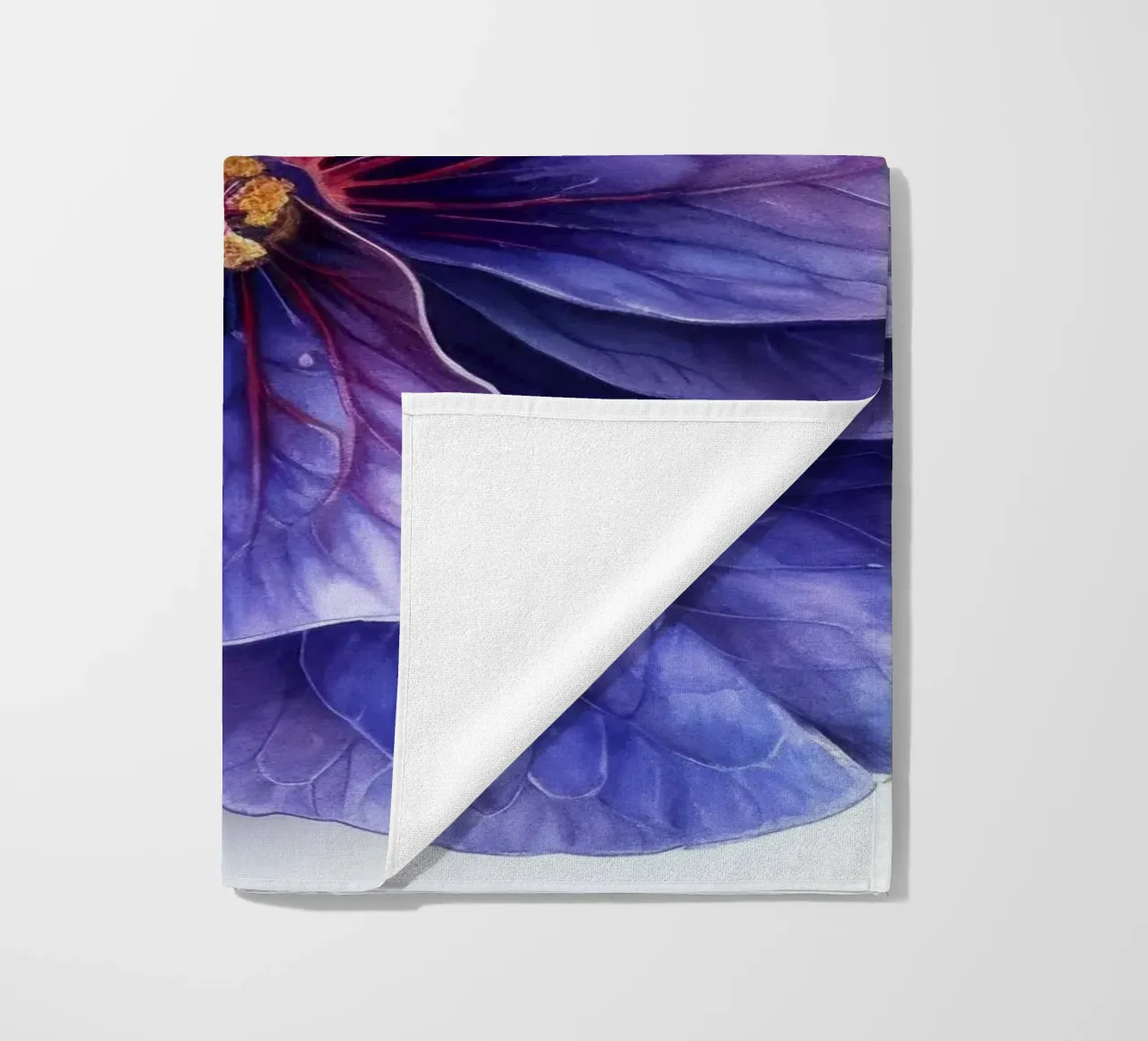 Fiore di violetta africana 1 telo mare da Bold Blooms