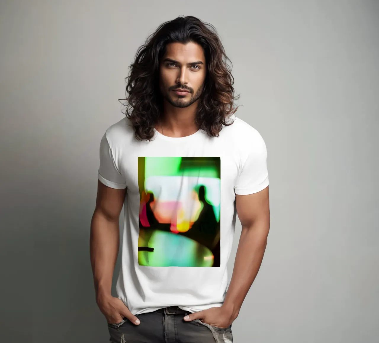 Sagome sfocate: sogni cromatici e astratti t-shirt da Le Flou