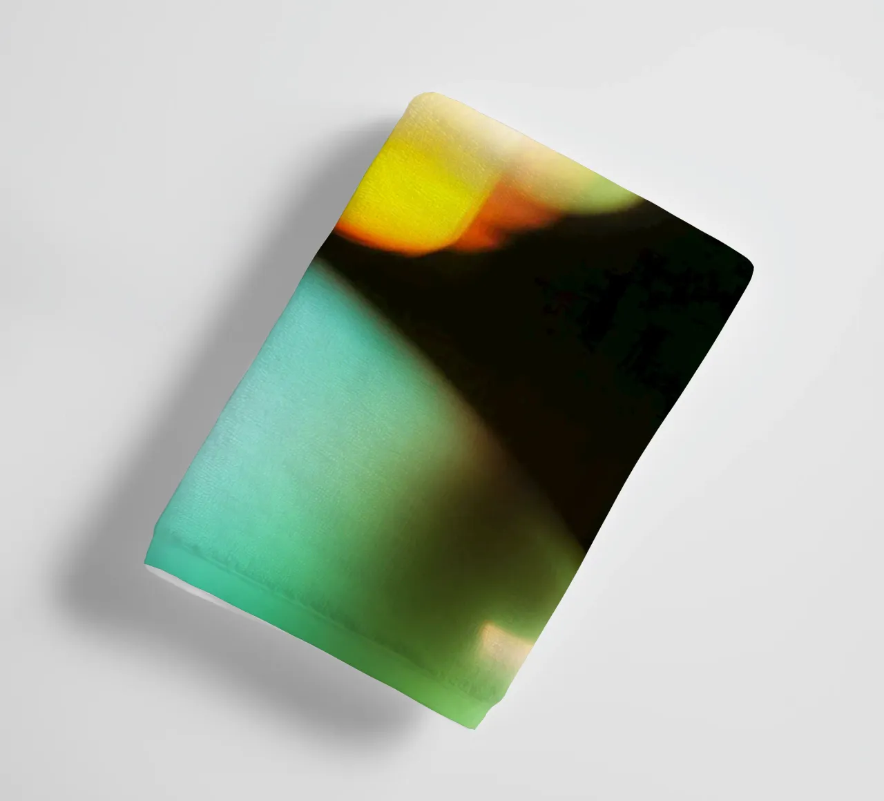 Blurred Silhouettes: Chromatic and Abstract Dreams towel by Le Flou