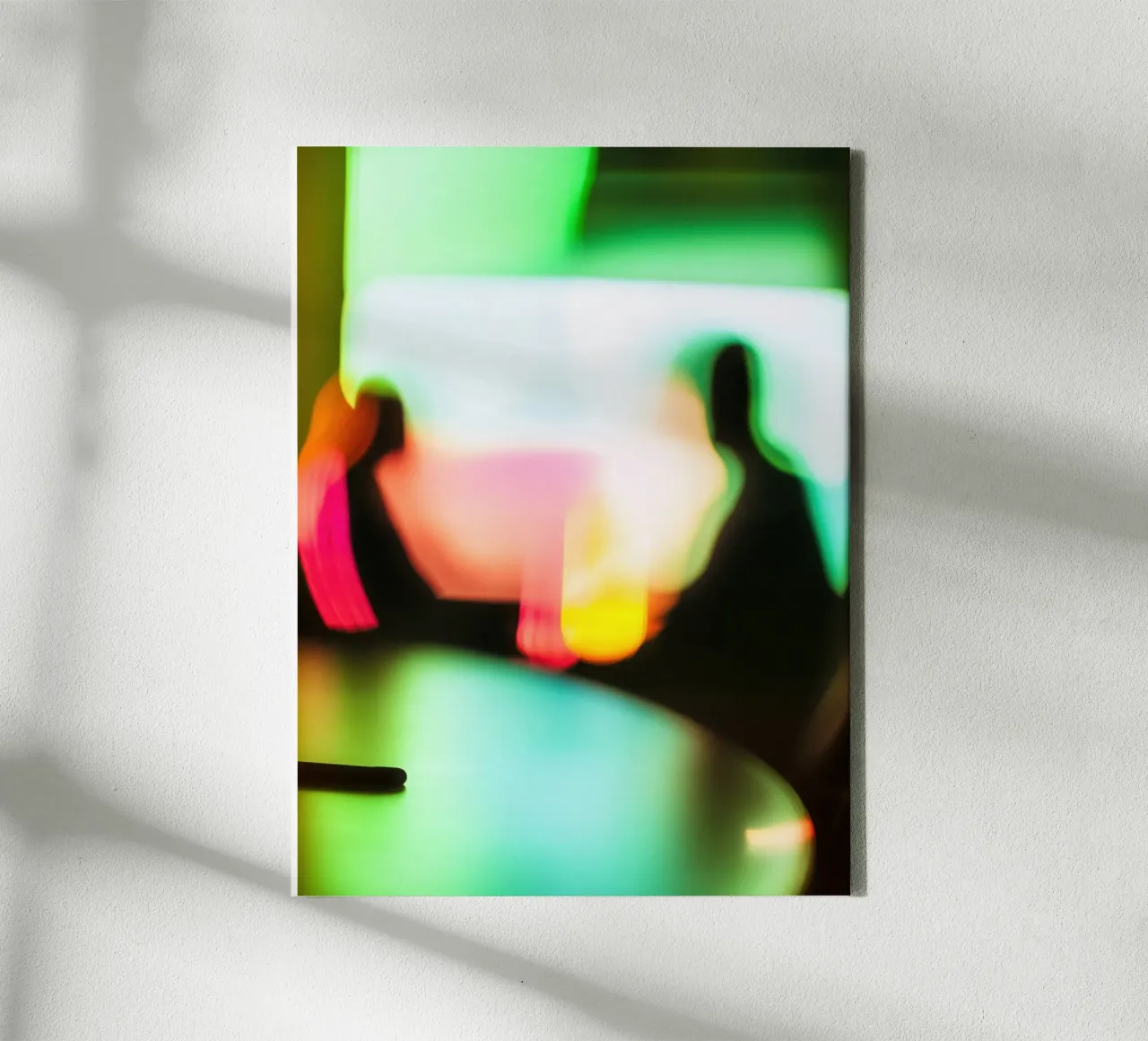 Blurred Silhouettes: Chromatic and Abstract Dreams canvas by Le Flou