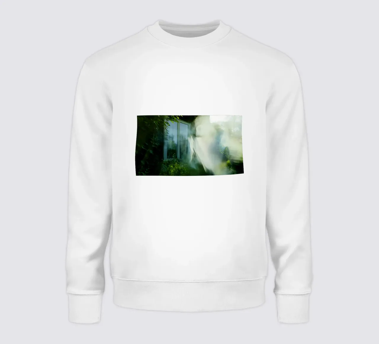 Phantom Window: An Escape Between Light and Shadow sweatshirt by Le Flou