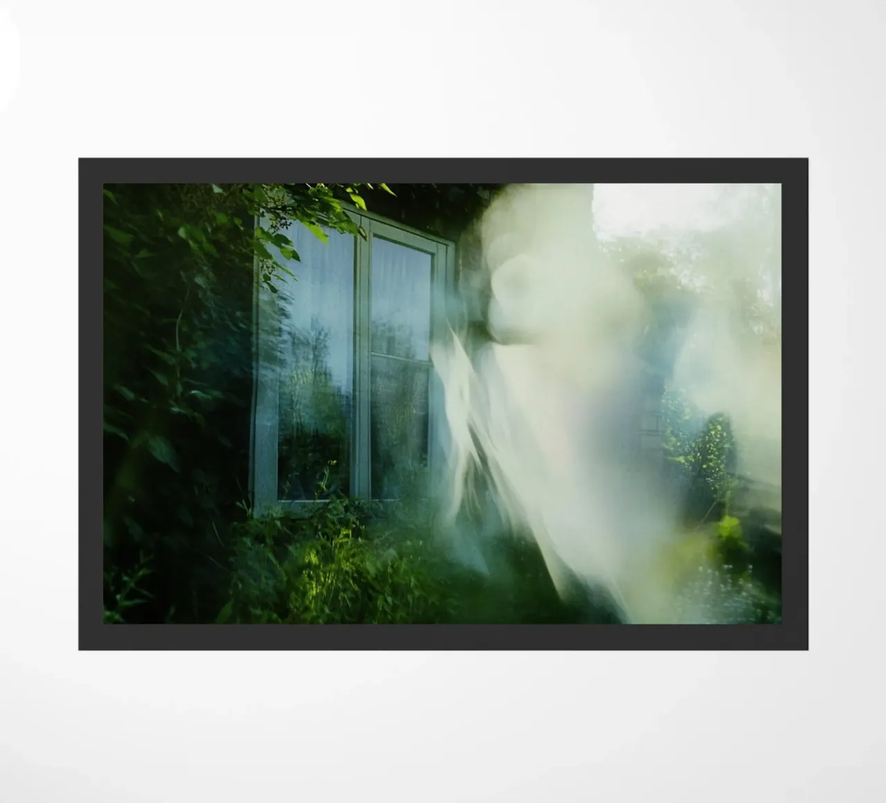 Phantom Window: An Escape Between Light and Shadow doormat by Le Flou