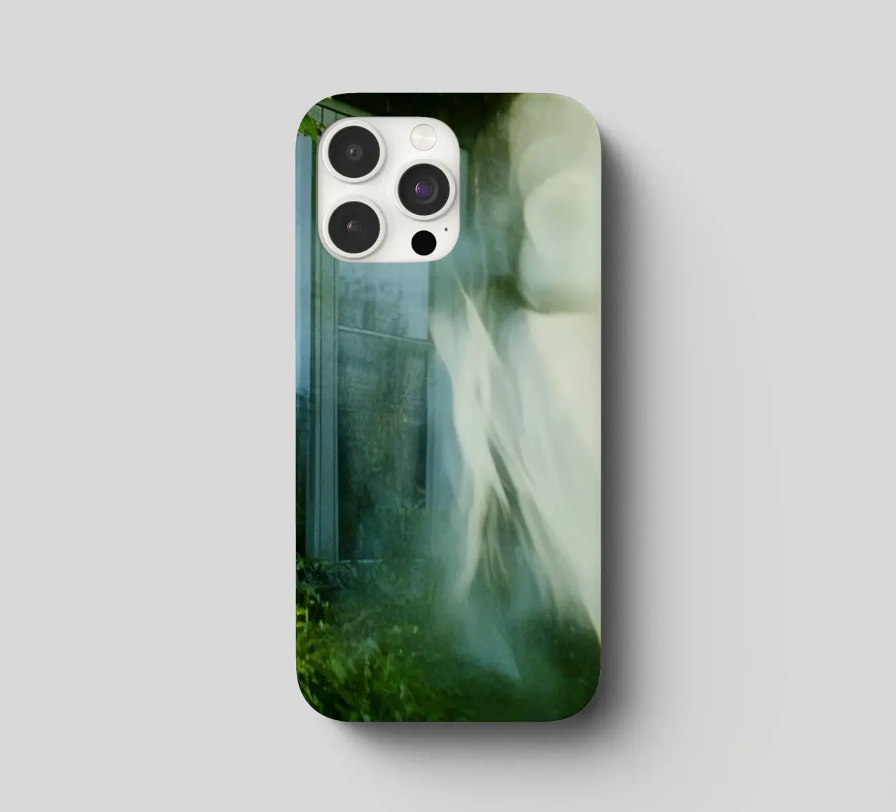 Phantom Window: An Escape Between Light and Shadow iphone case by Le Flou
