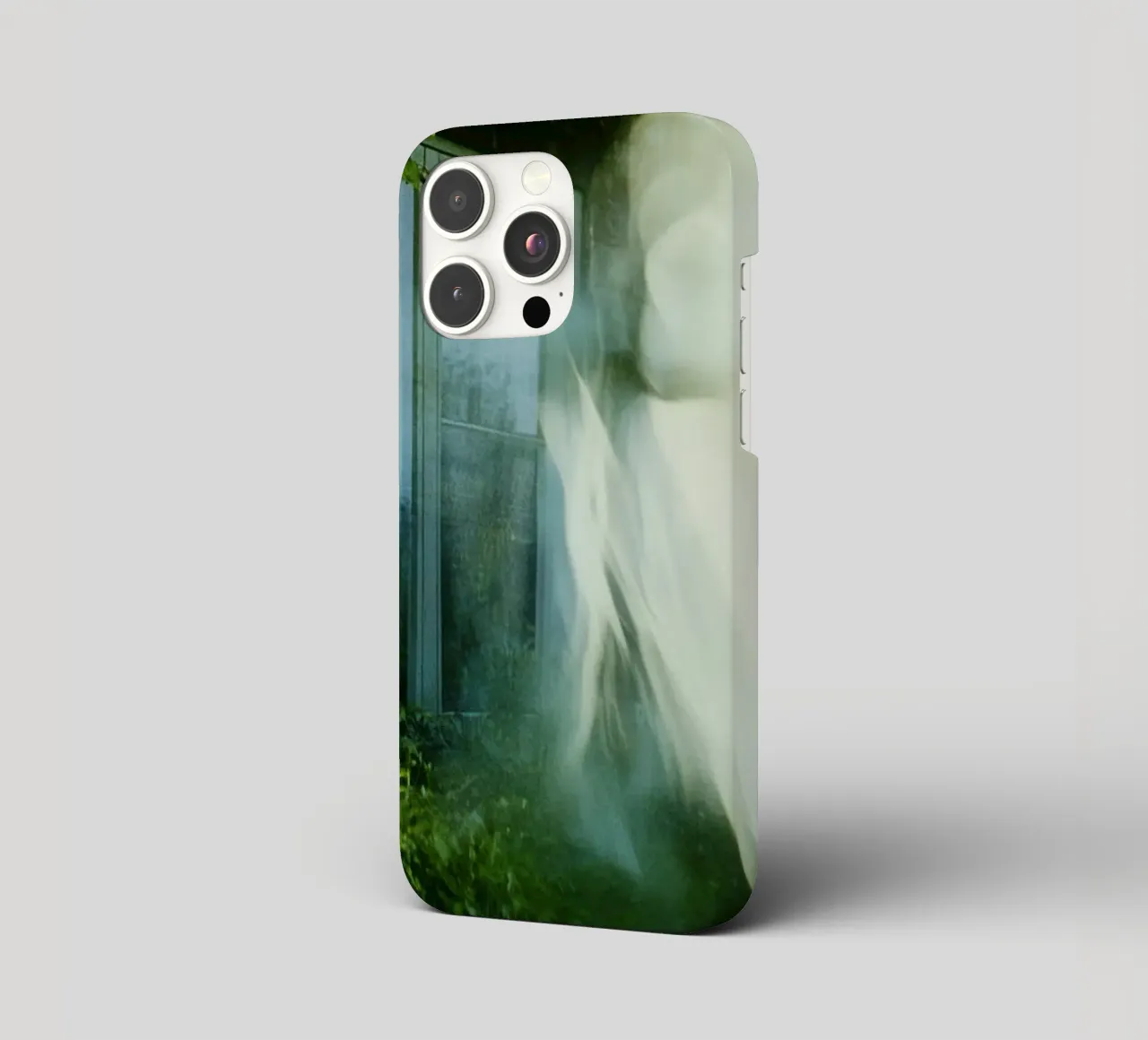 Phantom Window: An Escape Between Light and Shadow iphone case by Le Flou