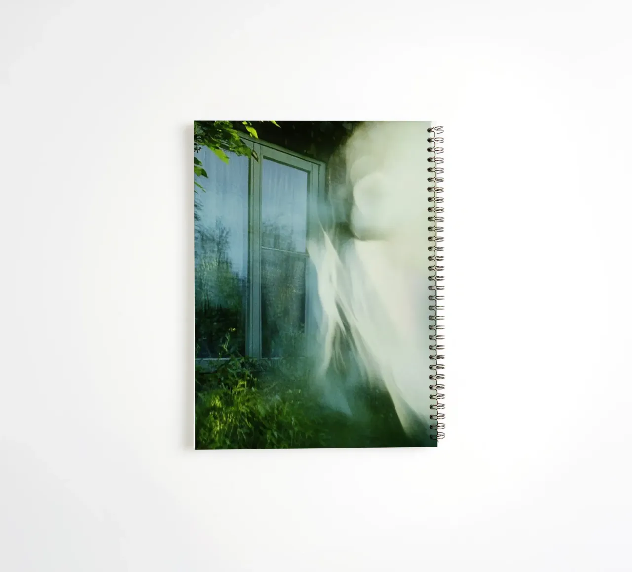 Phantom Window: An Escape Between Light and Shadow spiral notebook by Le Flou