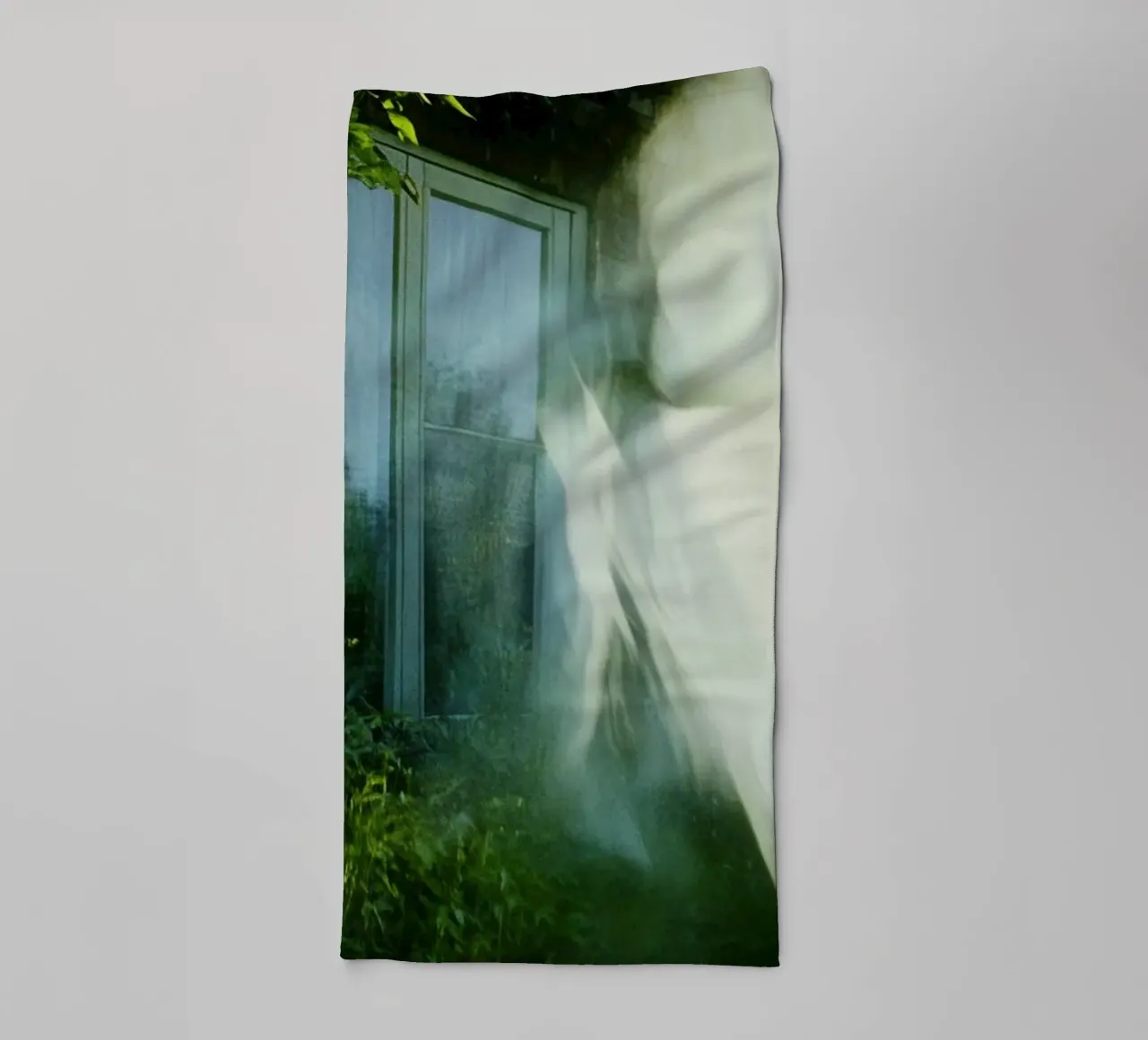 Phantom Window: An Escape Between Light and Shadow towel by Le Flou
