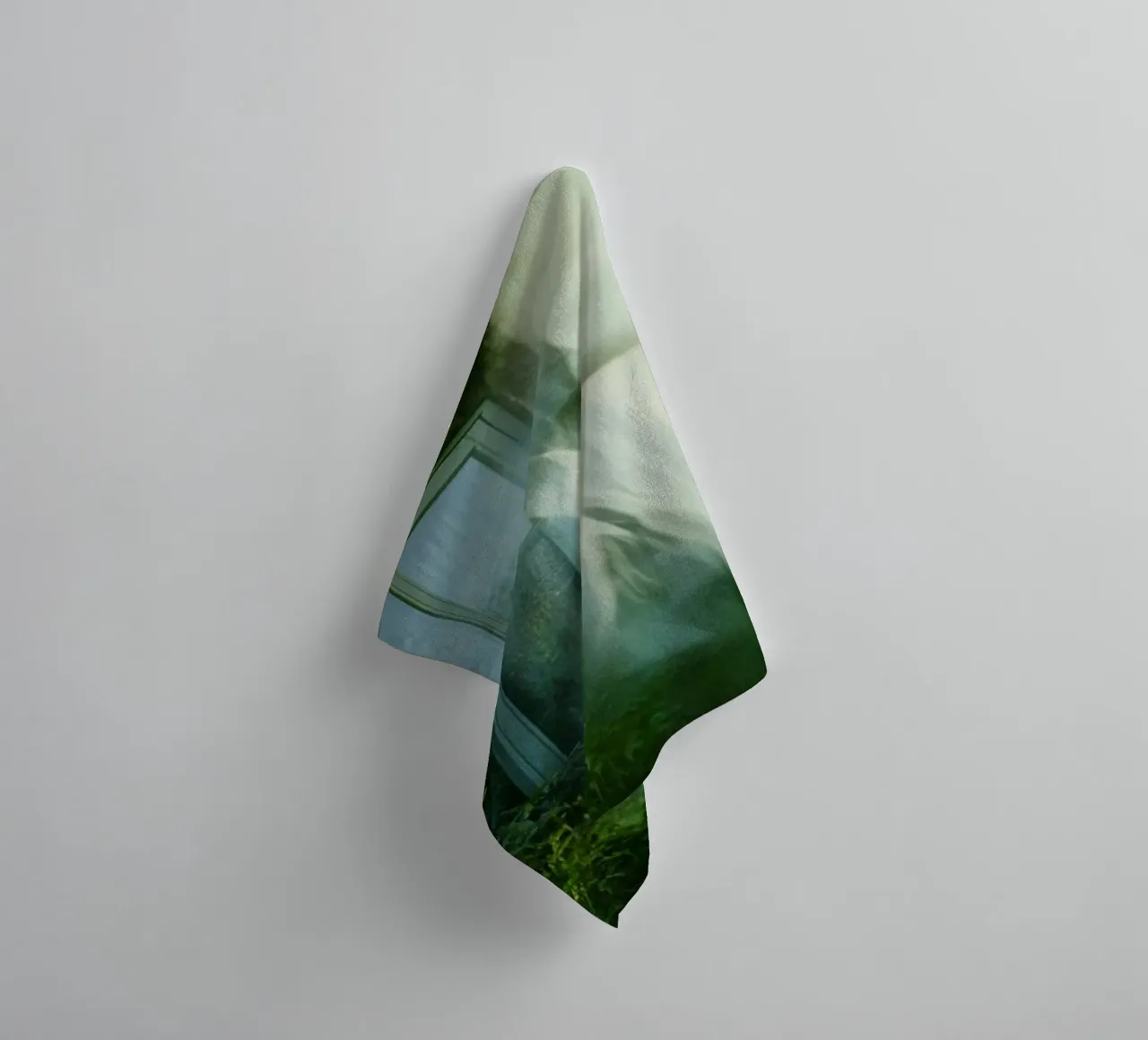 Phantom Window: An Escape Between Light and Shadow towel by Le Flou