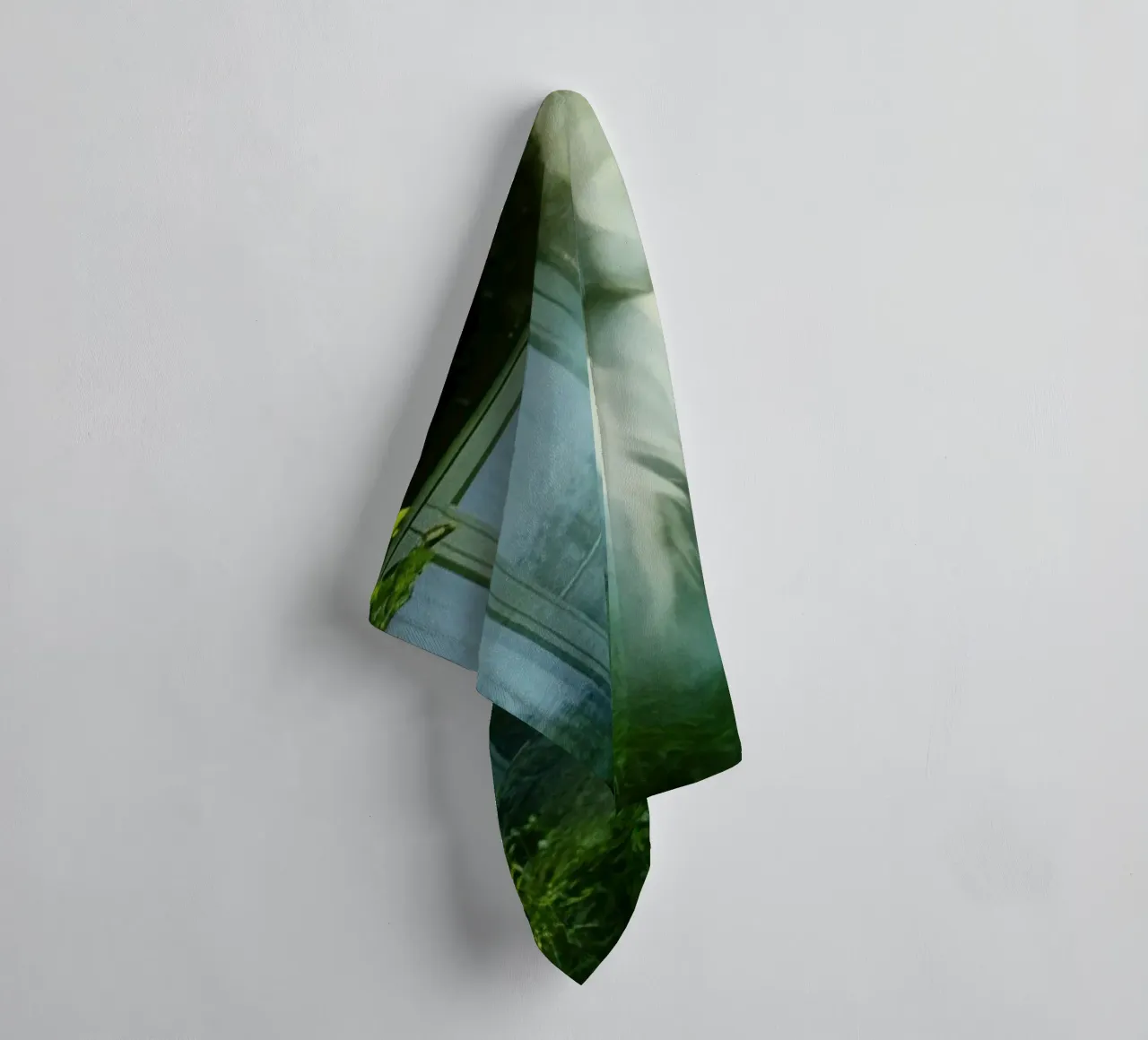 Phantom Window: An Escape Between Light and Shadow towel by Le Flou