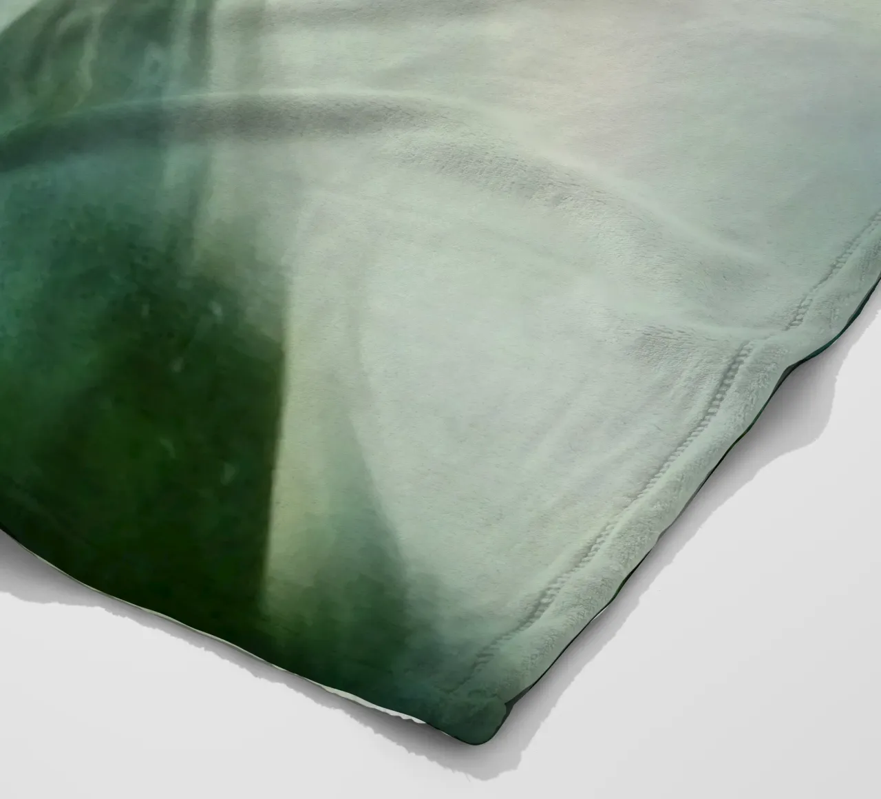 Phantom Window: An Escape Between Light and Shadow fleece blanket by Le Flou