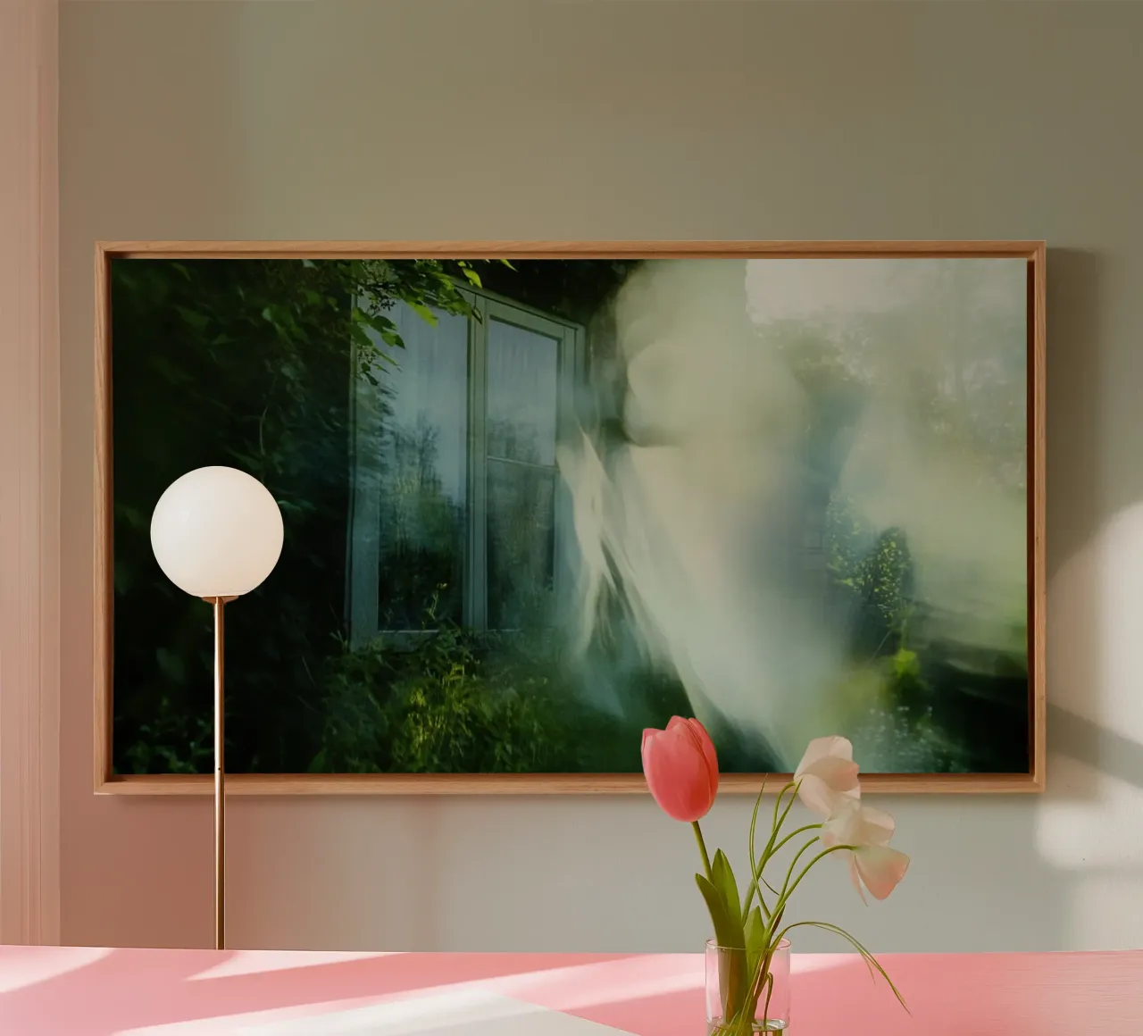 Phantom Window: An Escape Between Light and Shadow canvas by Le Flou