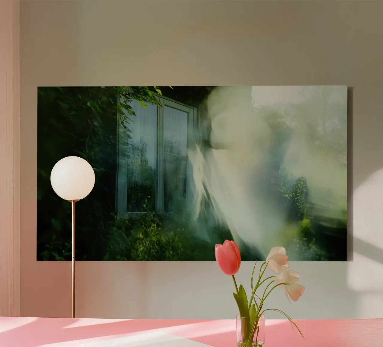 Phantom Window: An Escape Between Light and Shadow canvas by Le Flou