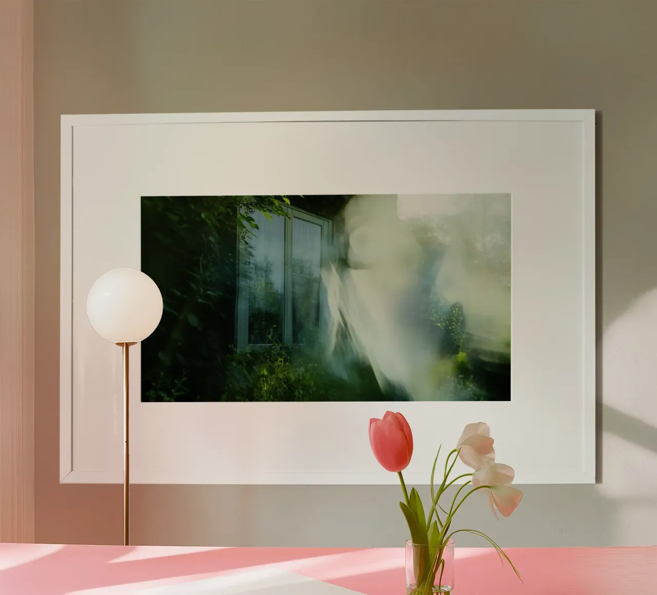 Phantom Window: An Escape Between Light and Shadow hahnemühle by Le Flou