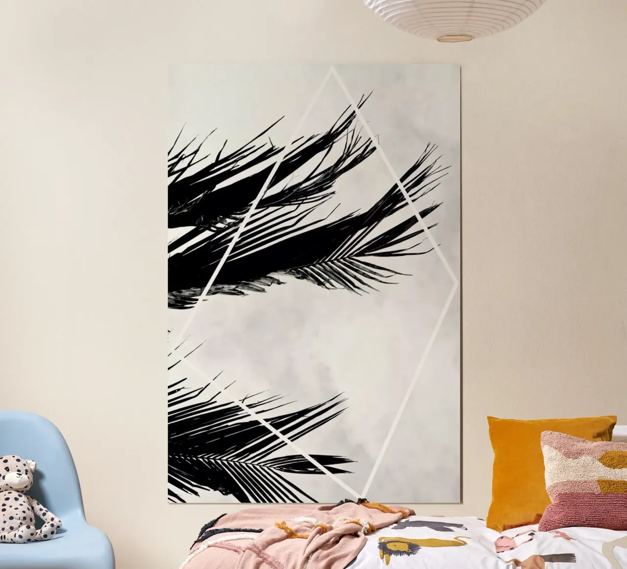 Palmsky poster con telaio in legno da petiteCAPS