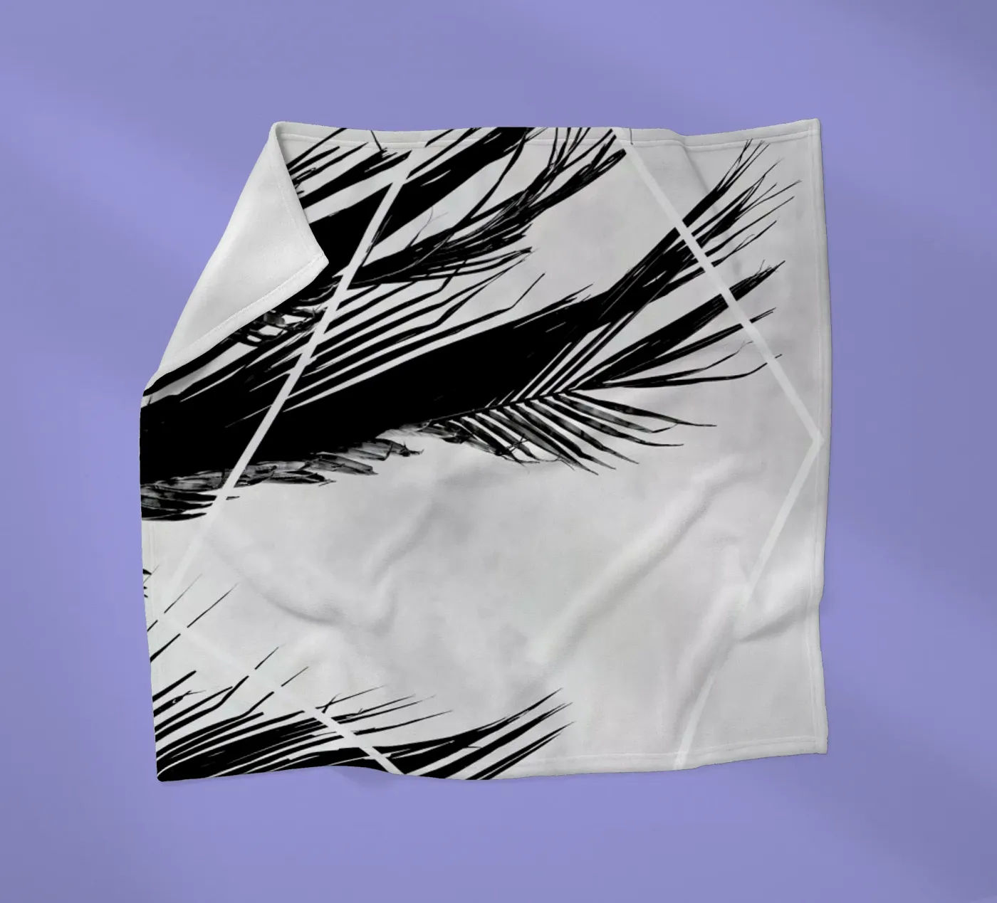Palmsky Fleecedecke von petiteCAPS