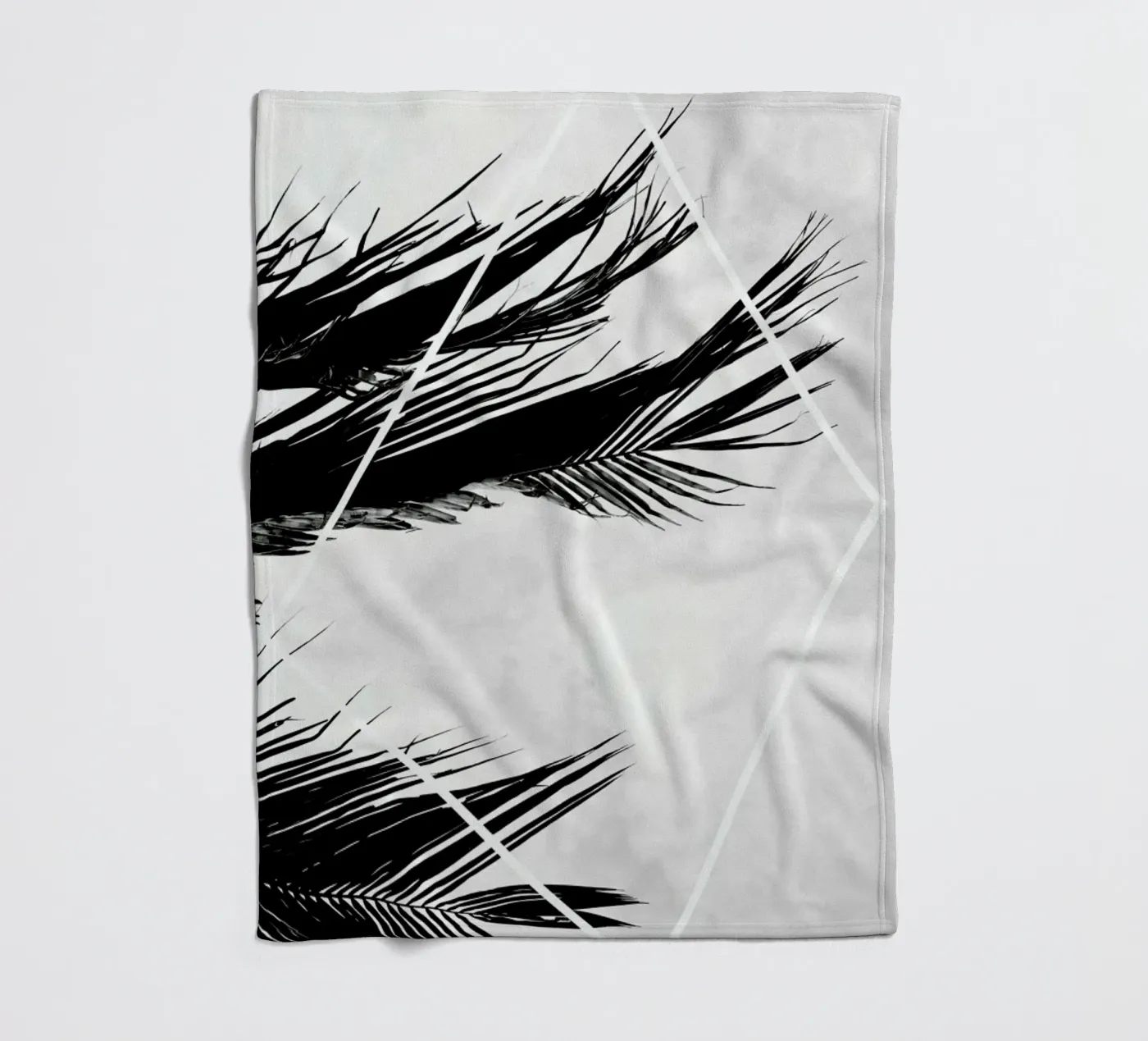 Palmsky Fleecedecke von petiteCAPS