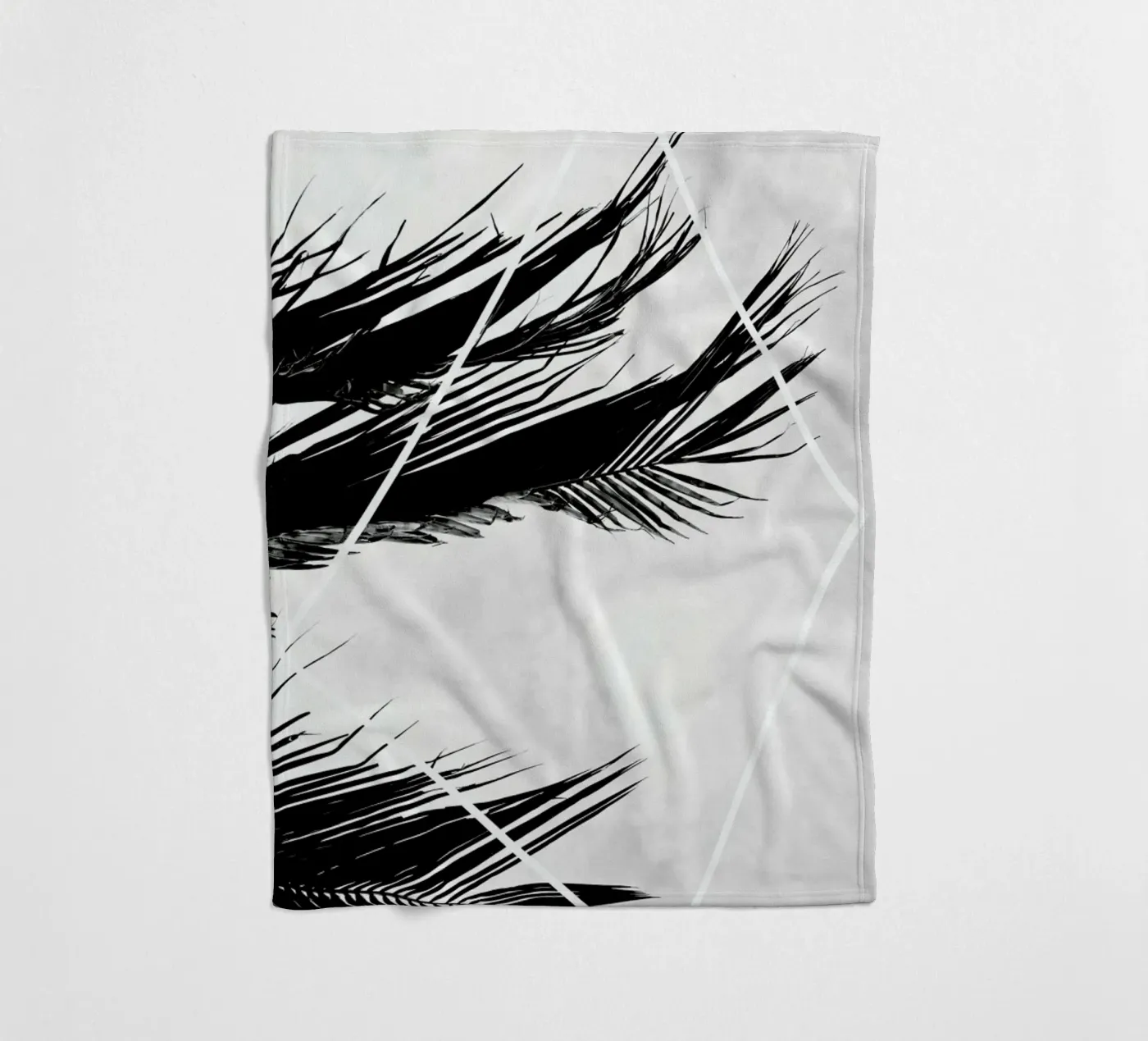 Palmsky Fleecedecke von petiteCAPS
