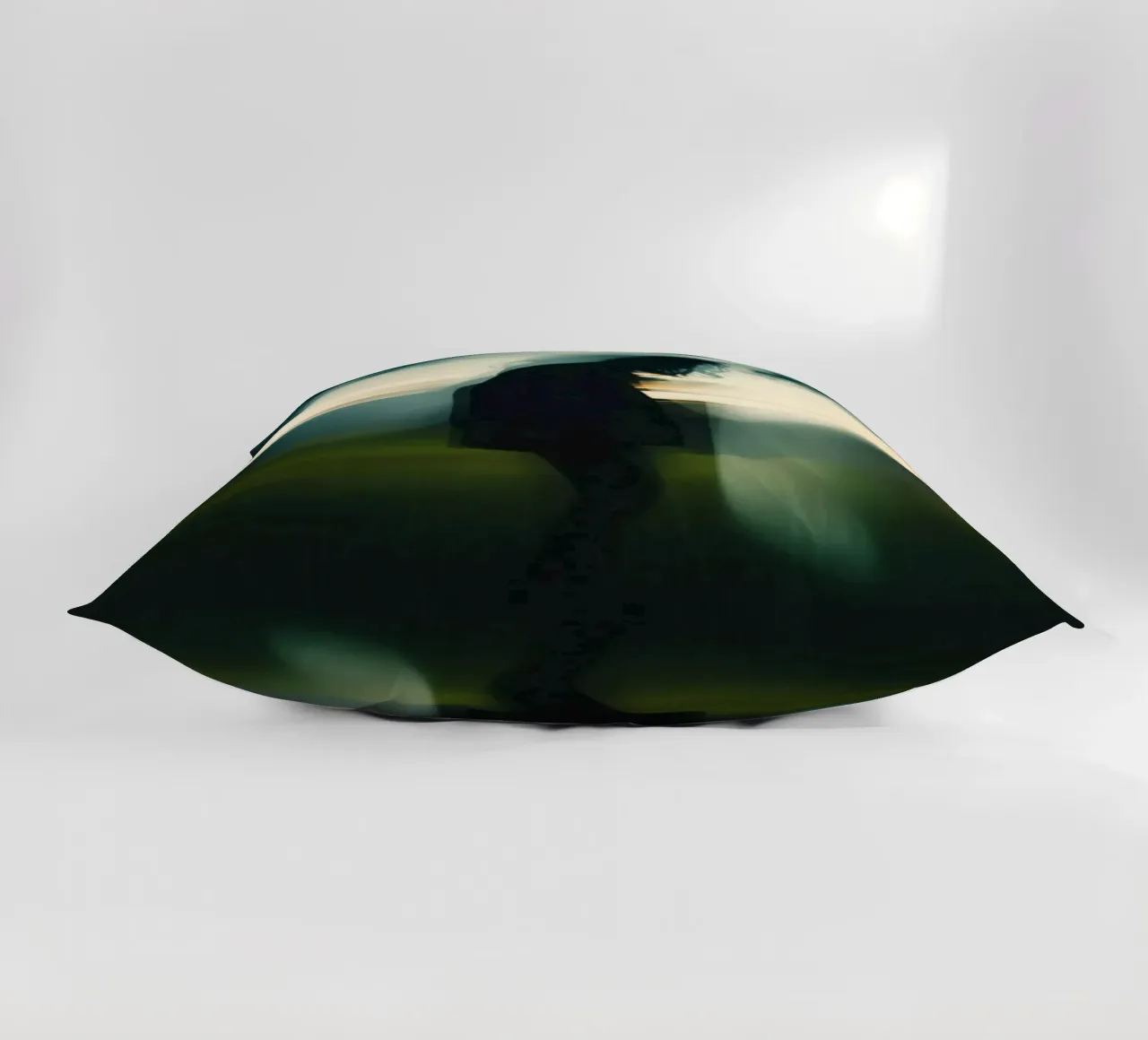Night-time mysteries in Kyoto Park decorative cushion by Le Flou