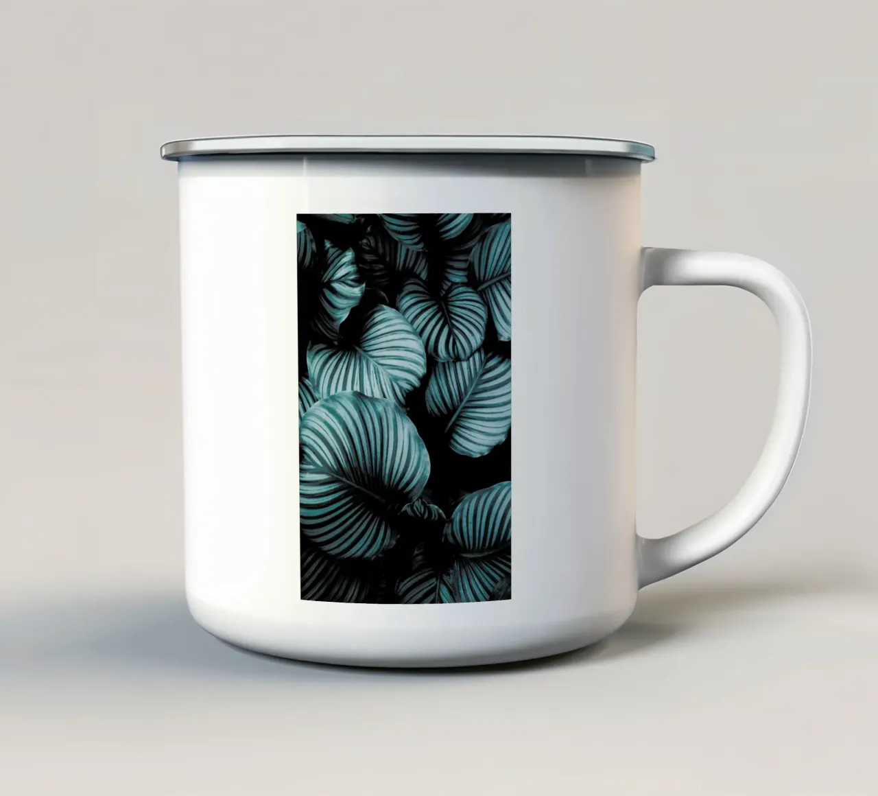 Leaf Me Alone 02 tazza in smalto da Froilein Juno