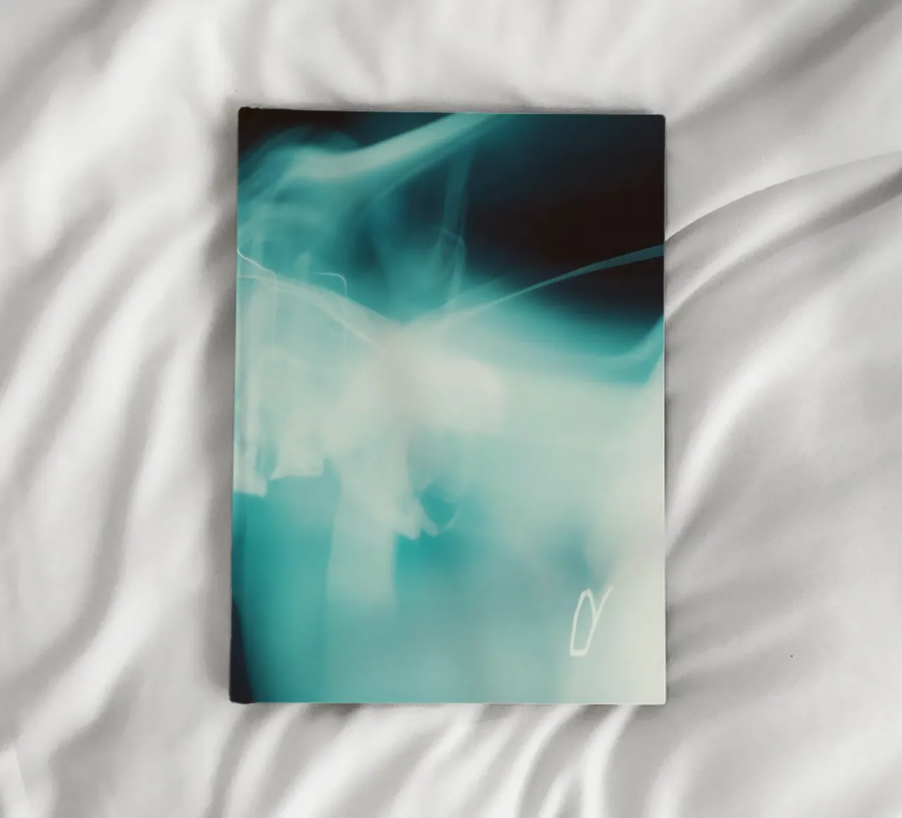 Lines and light: Luminous abstraction notebook by Le Flou