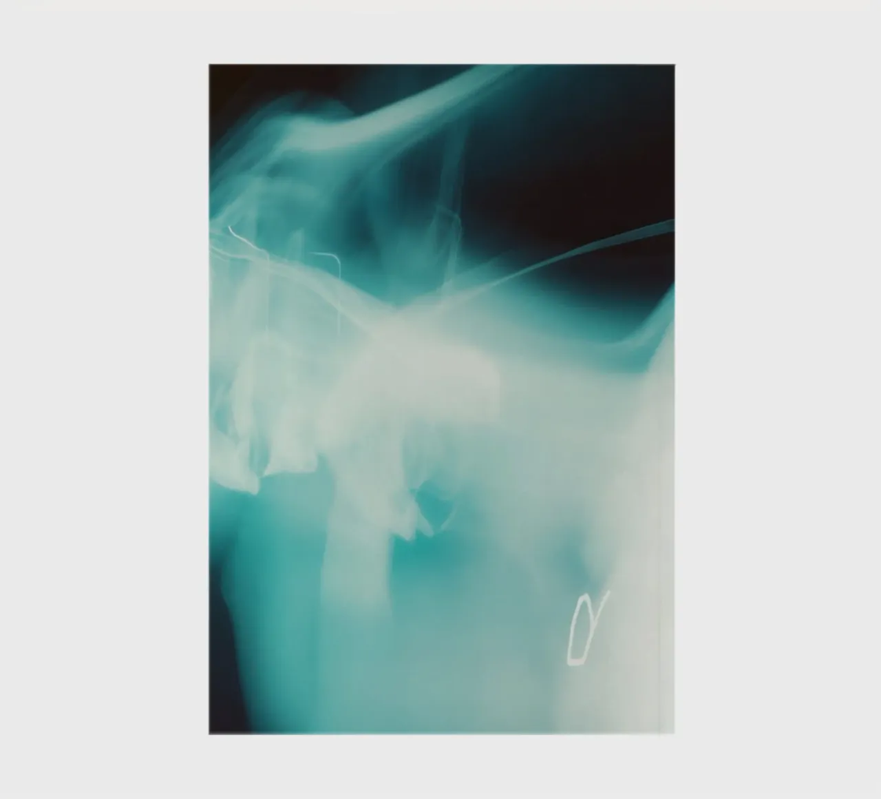 Lines and light: Luminous abstraction notebook by Le Flou