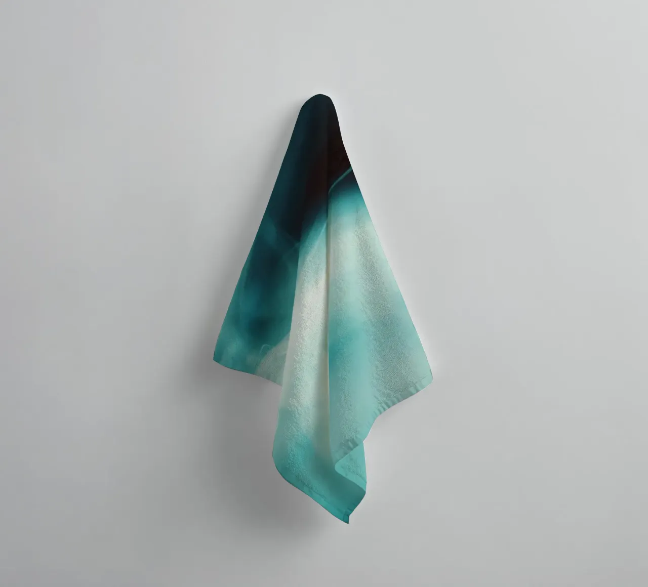 Lines and light: Luminous abstraction towel by Le Flou