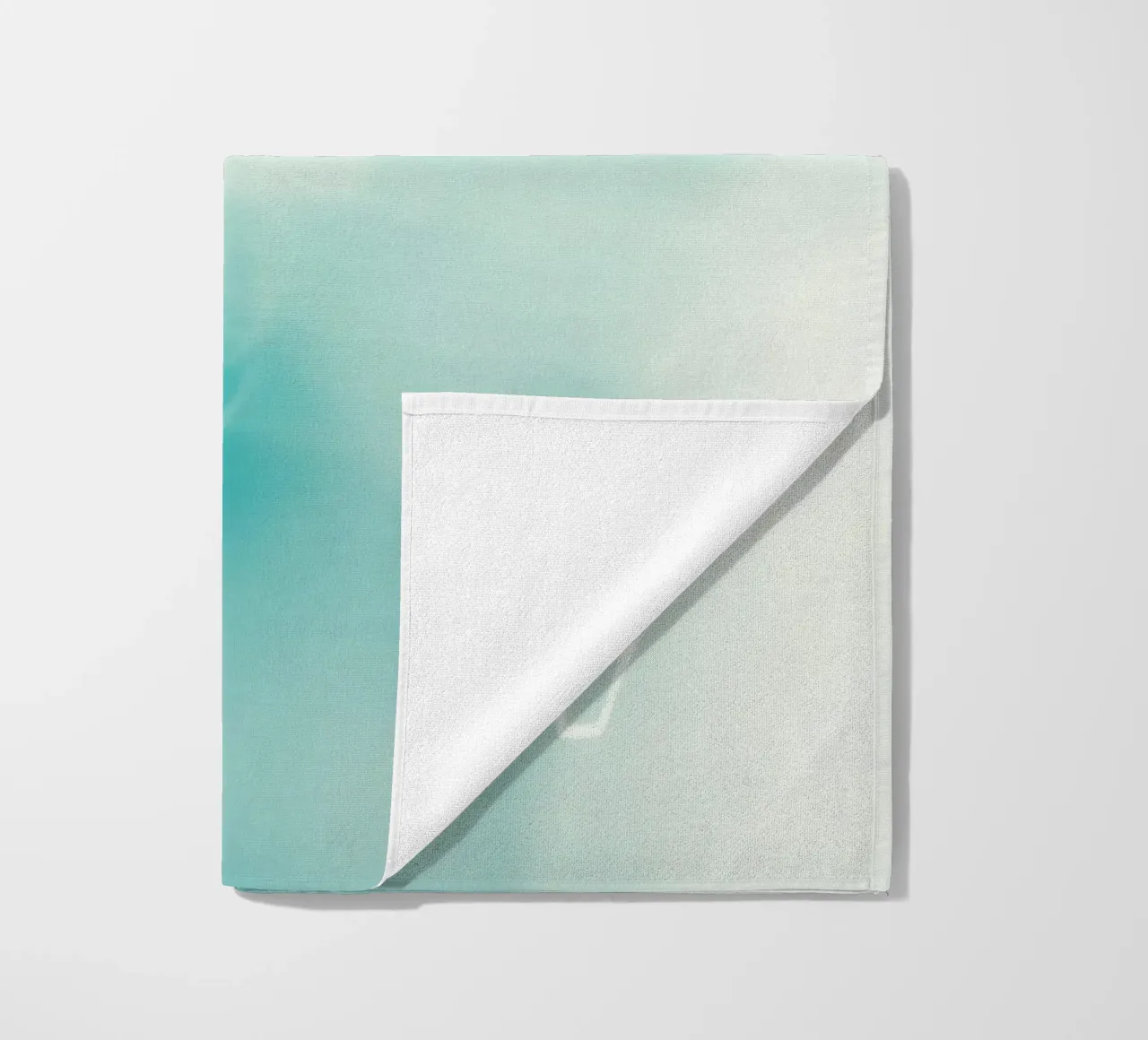 Lines and light: Luminous abstraction beach towel by Le Flou