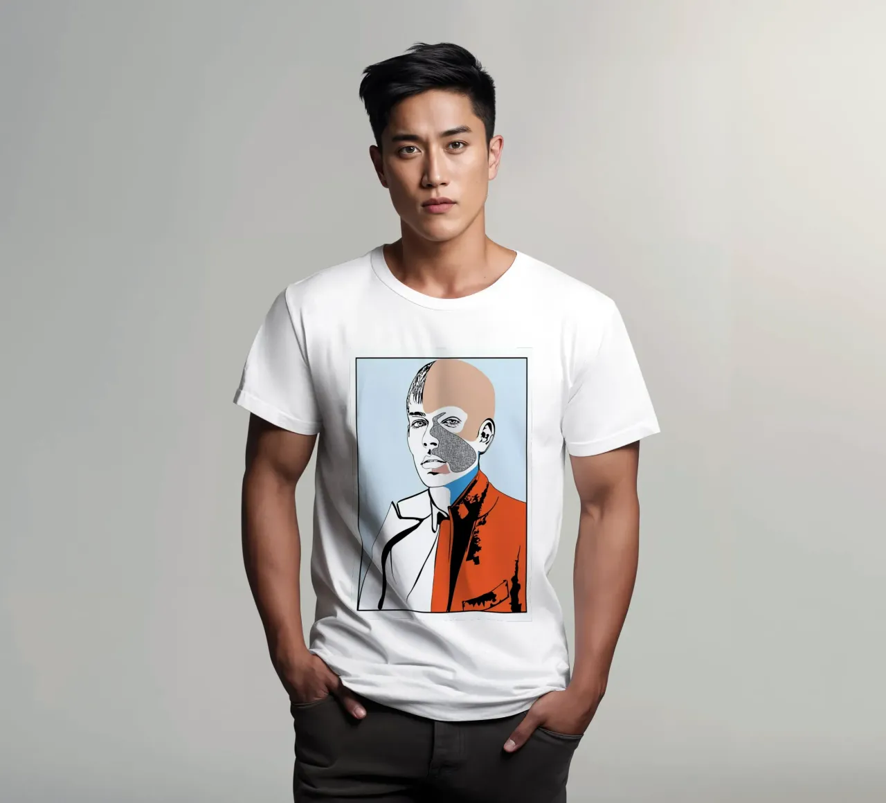 Collaging 2 t-shirt da Marcell Naubert
