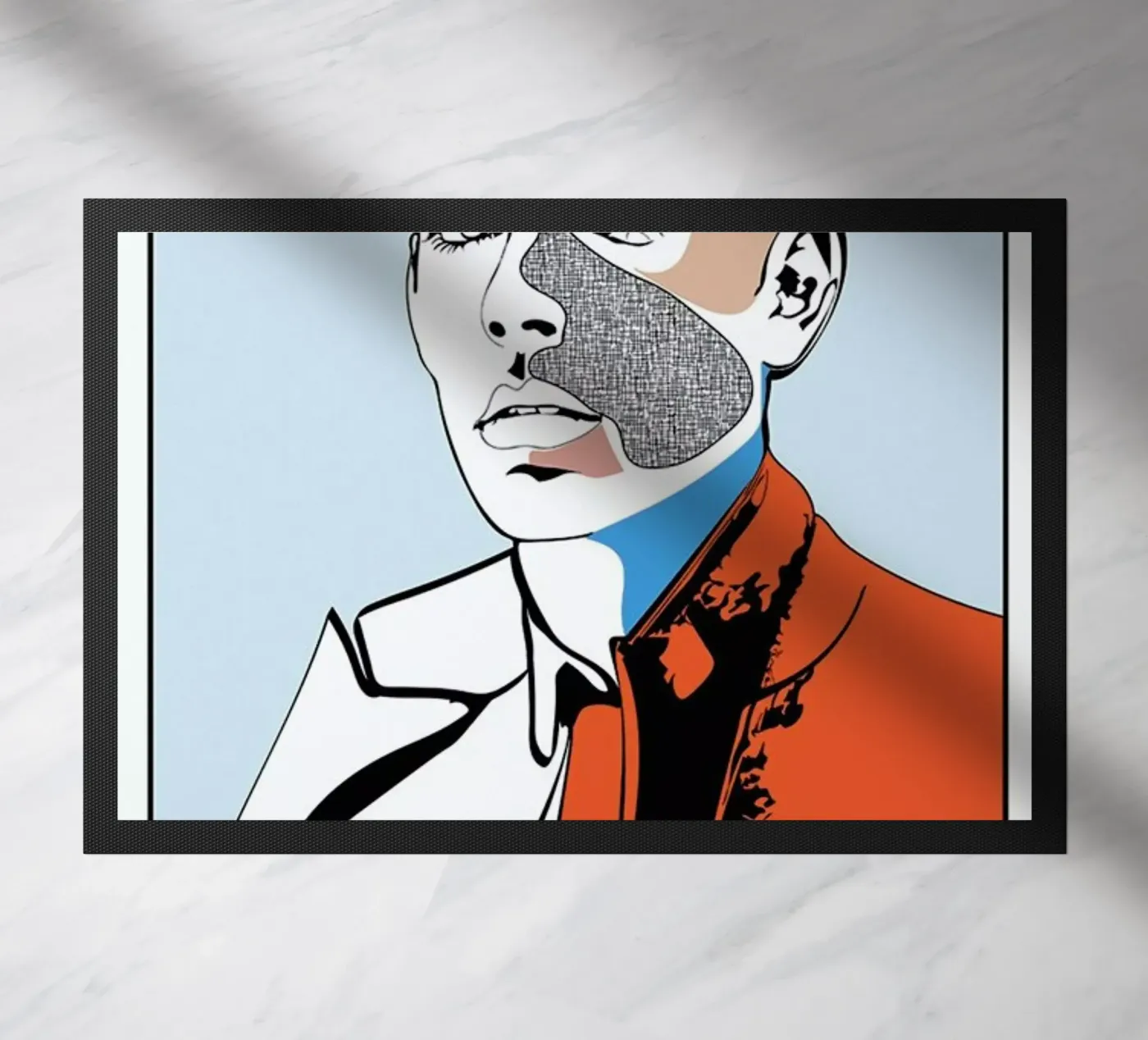 Collaging 2 doormat by Marcell Naubert