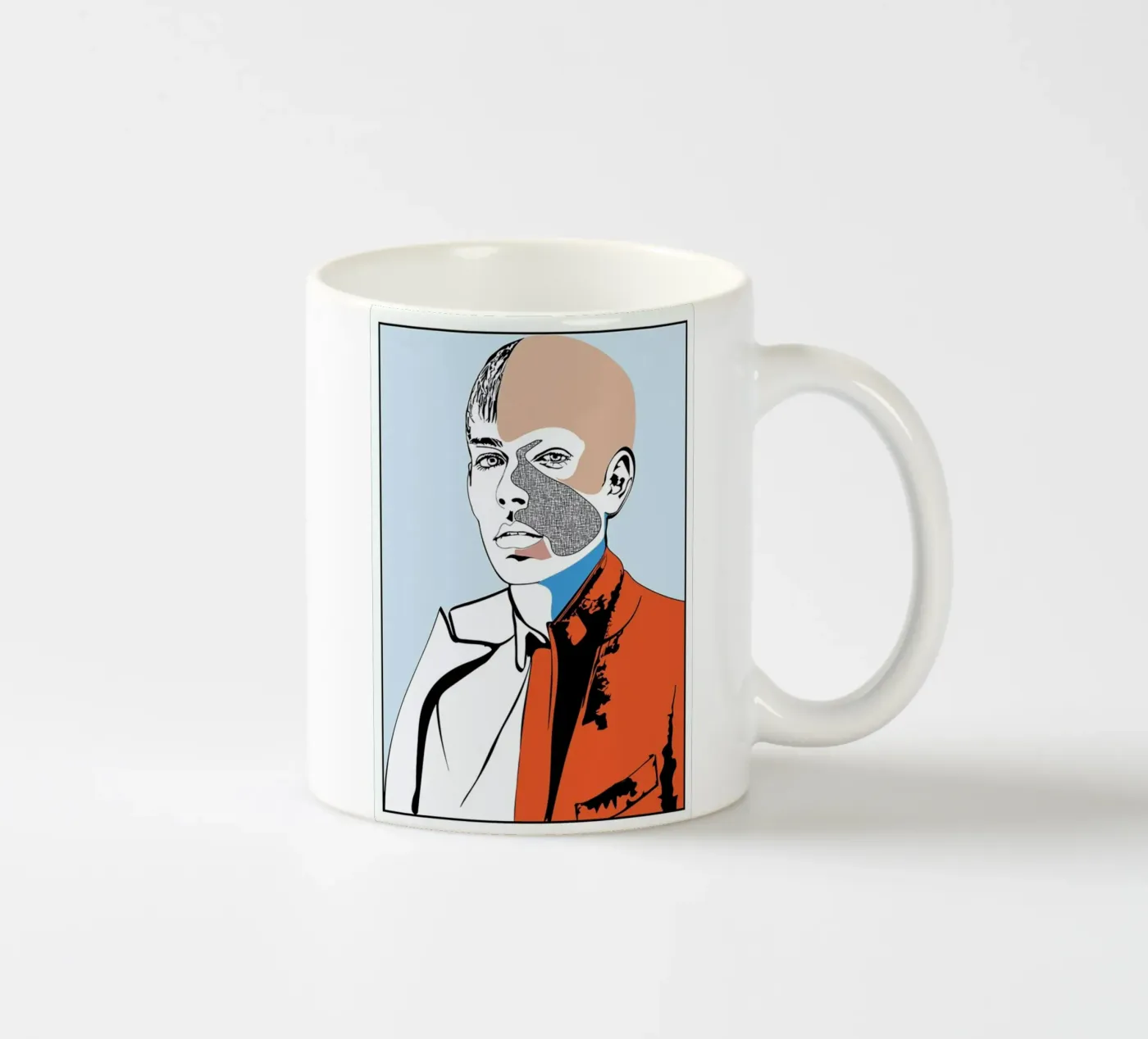 Collaging 2 ceramic mug by Marcell Naubert