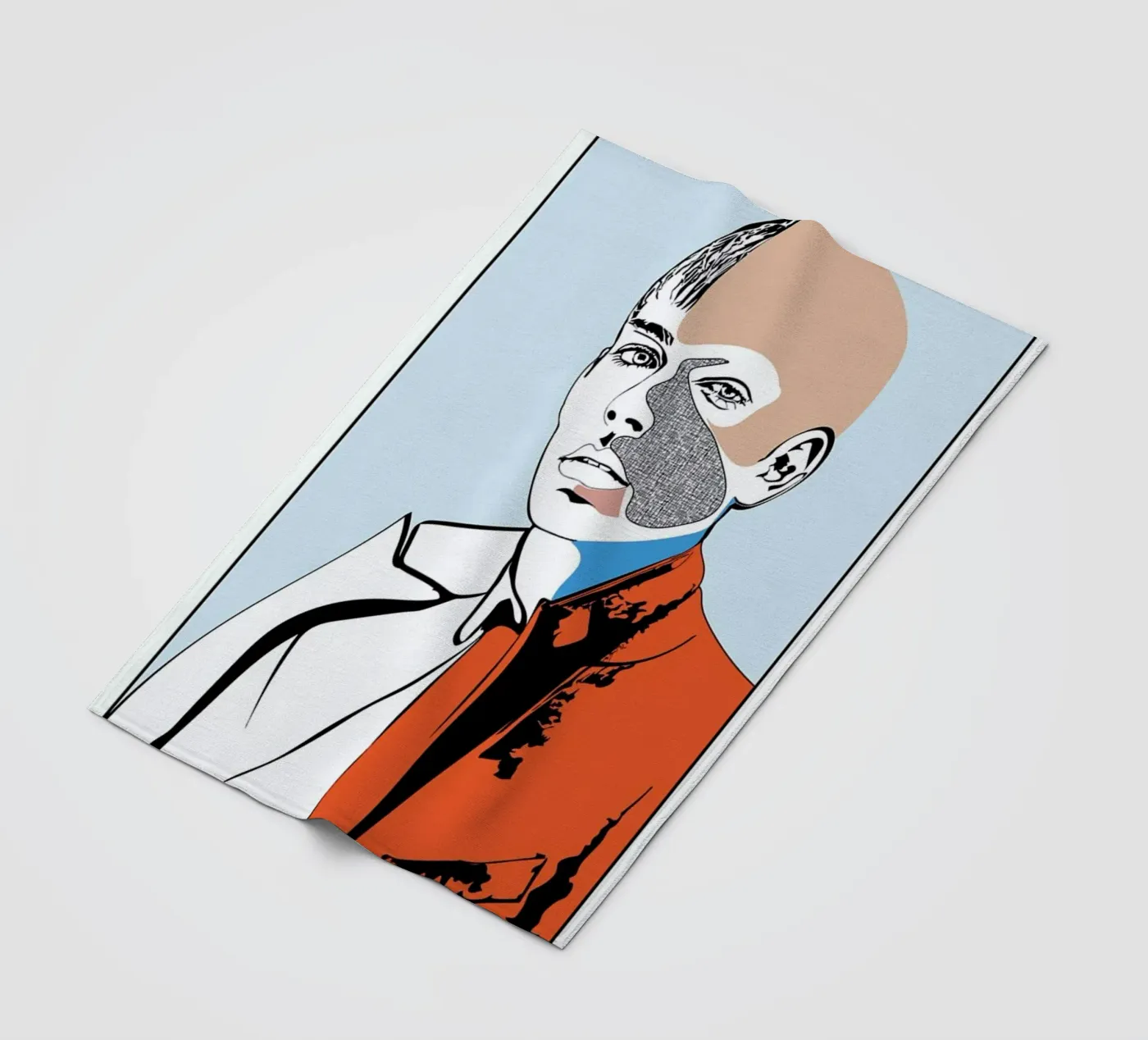 Collaging 2 plaid polaire de Marcell Naubert
