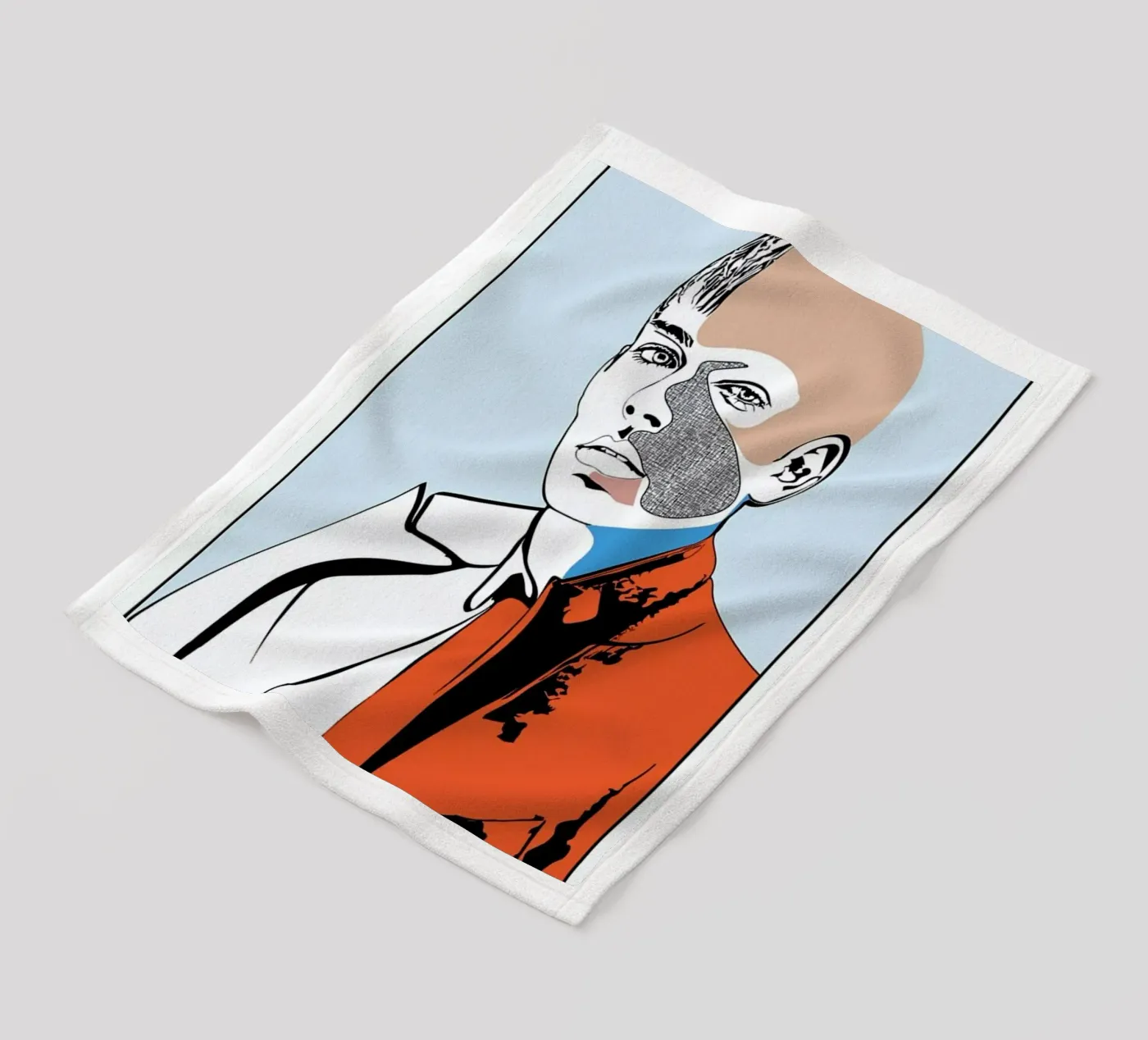 Collaging 2 plaid polaire de Marcell Naubert